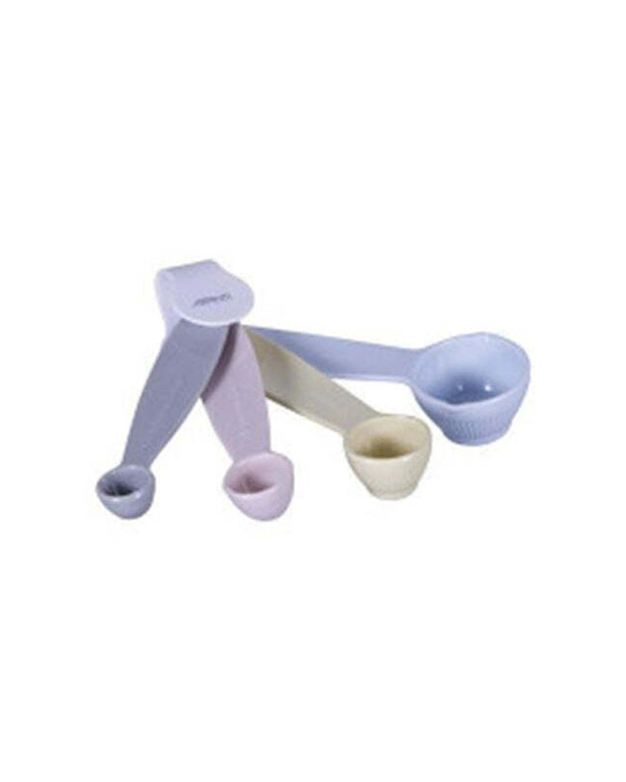 1 Avanti 4 Piece Melamine Ribbed Measuring Spoon Set - Dishwasher Safe For Cooking, 1 of 1