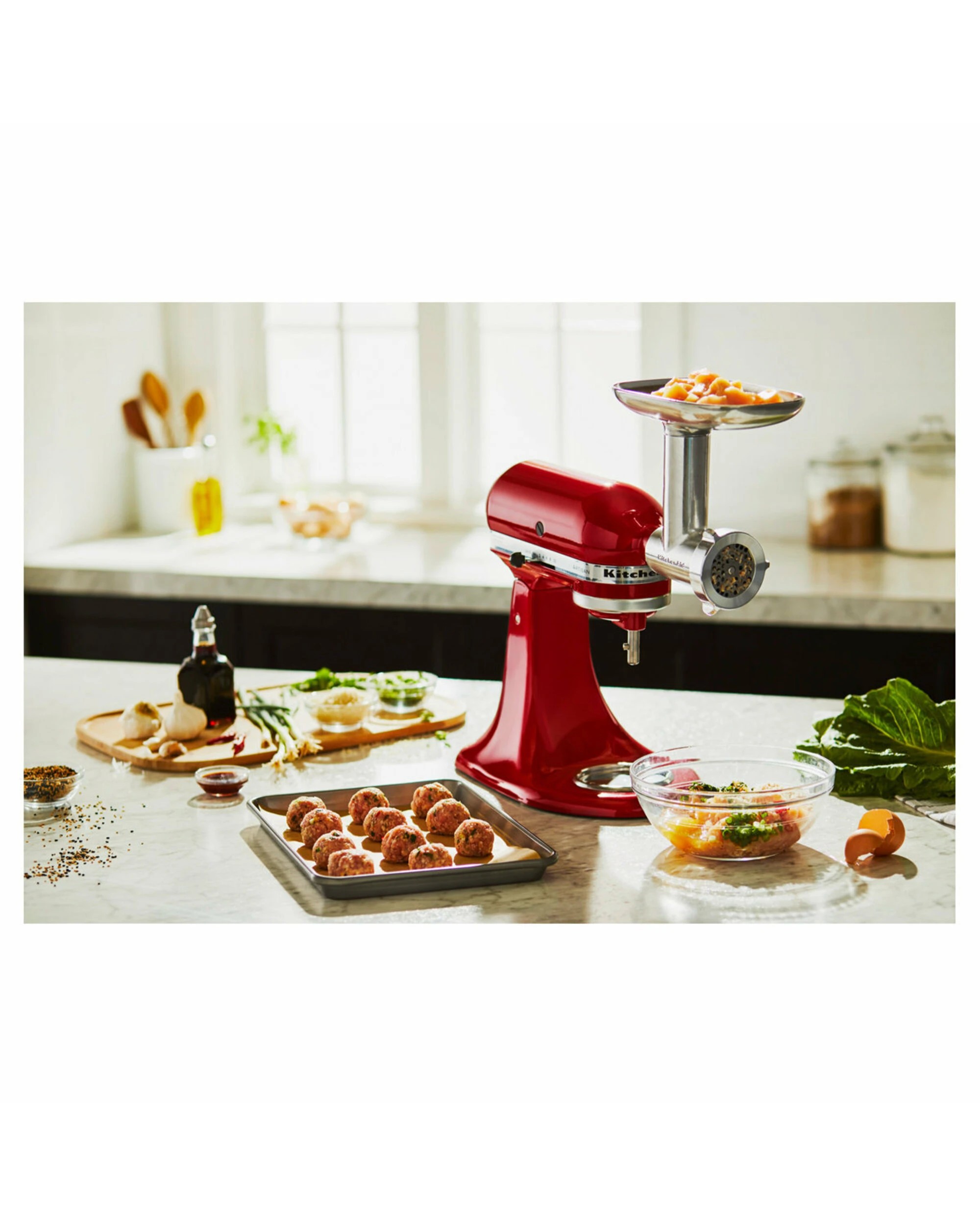 3 KitchenAid Metal Food Grinder Attachment, 3 of 4