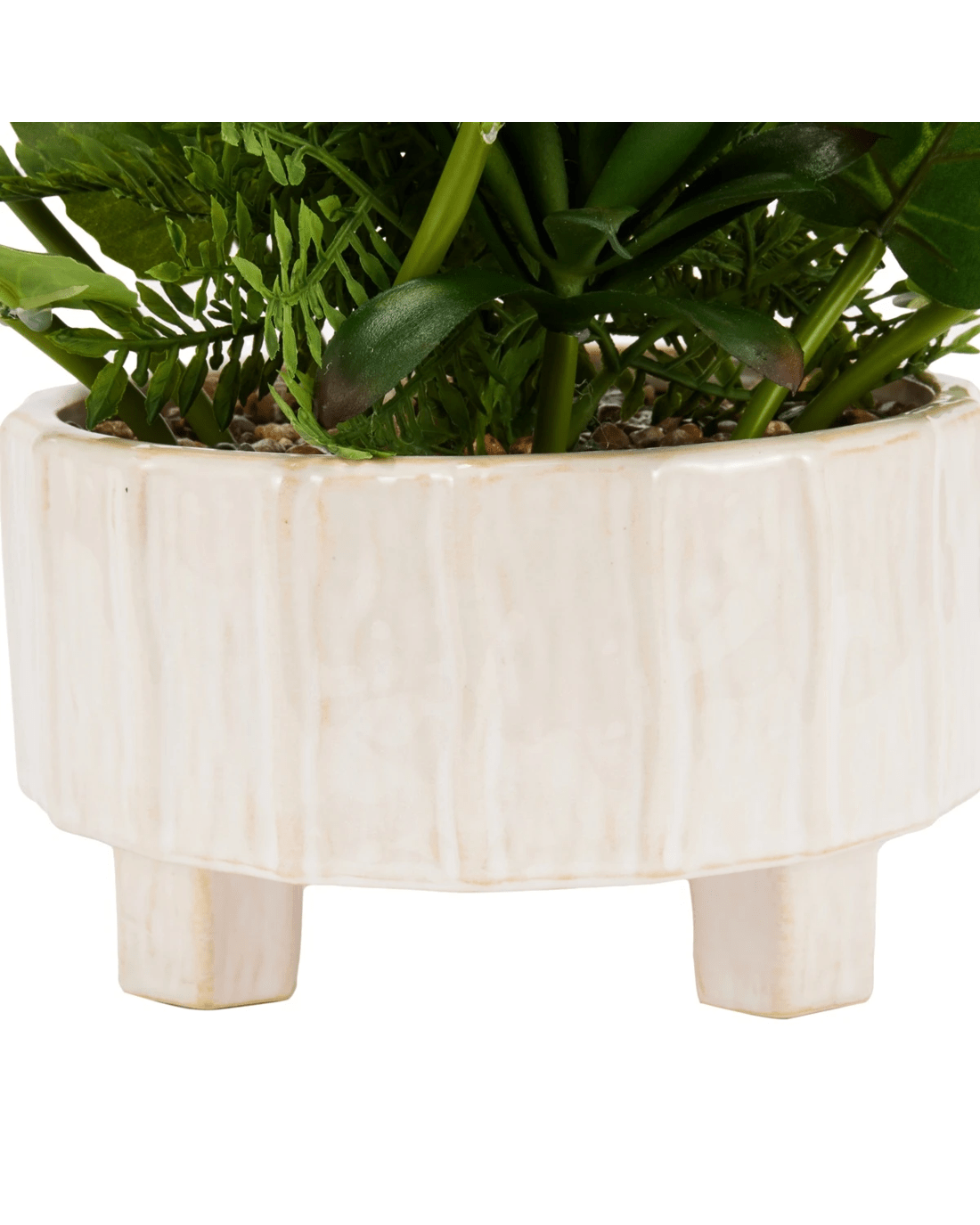 6 Artificial Mixed Foliage in Pot, 6 of 10