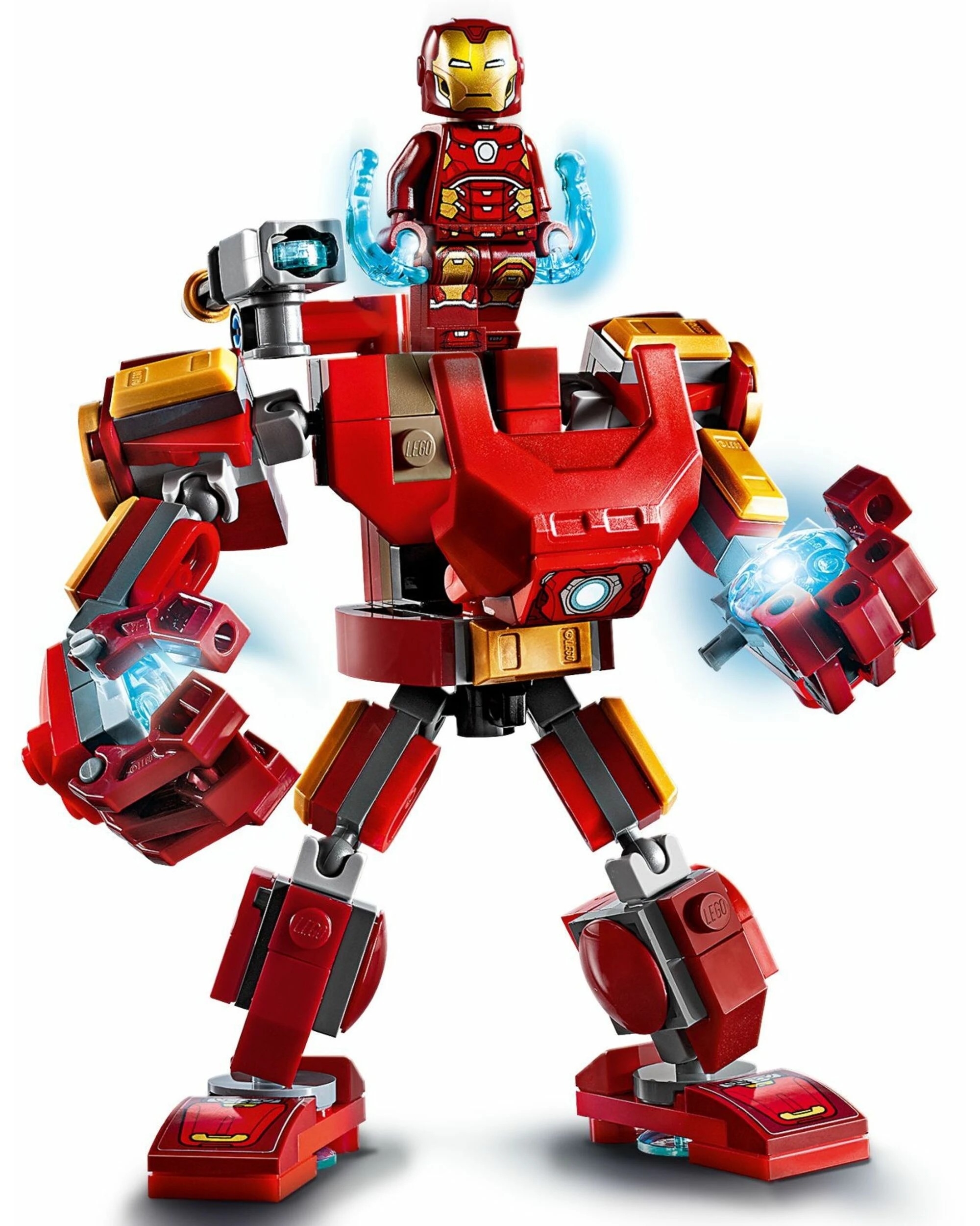 3 LEGO Marvel Super Heroes 76140: Iron Man Mech, 3 of 5