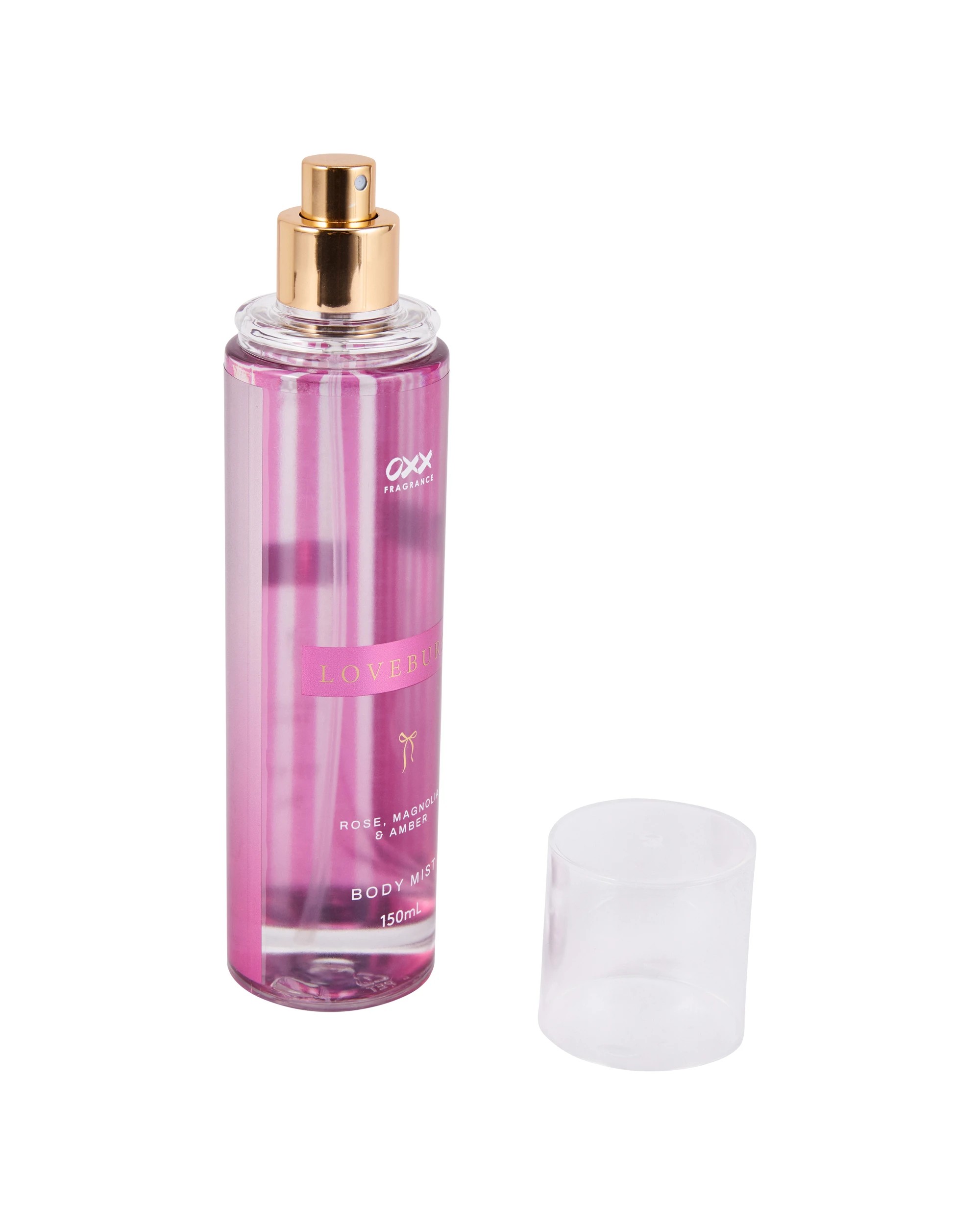 2 OXX Fragrance Loveburst Body Mist 150ml - Rose, Magnolia and Amber, 2 of 4