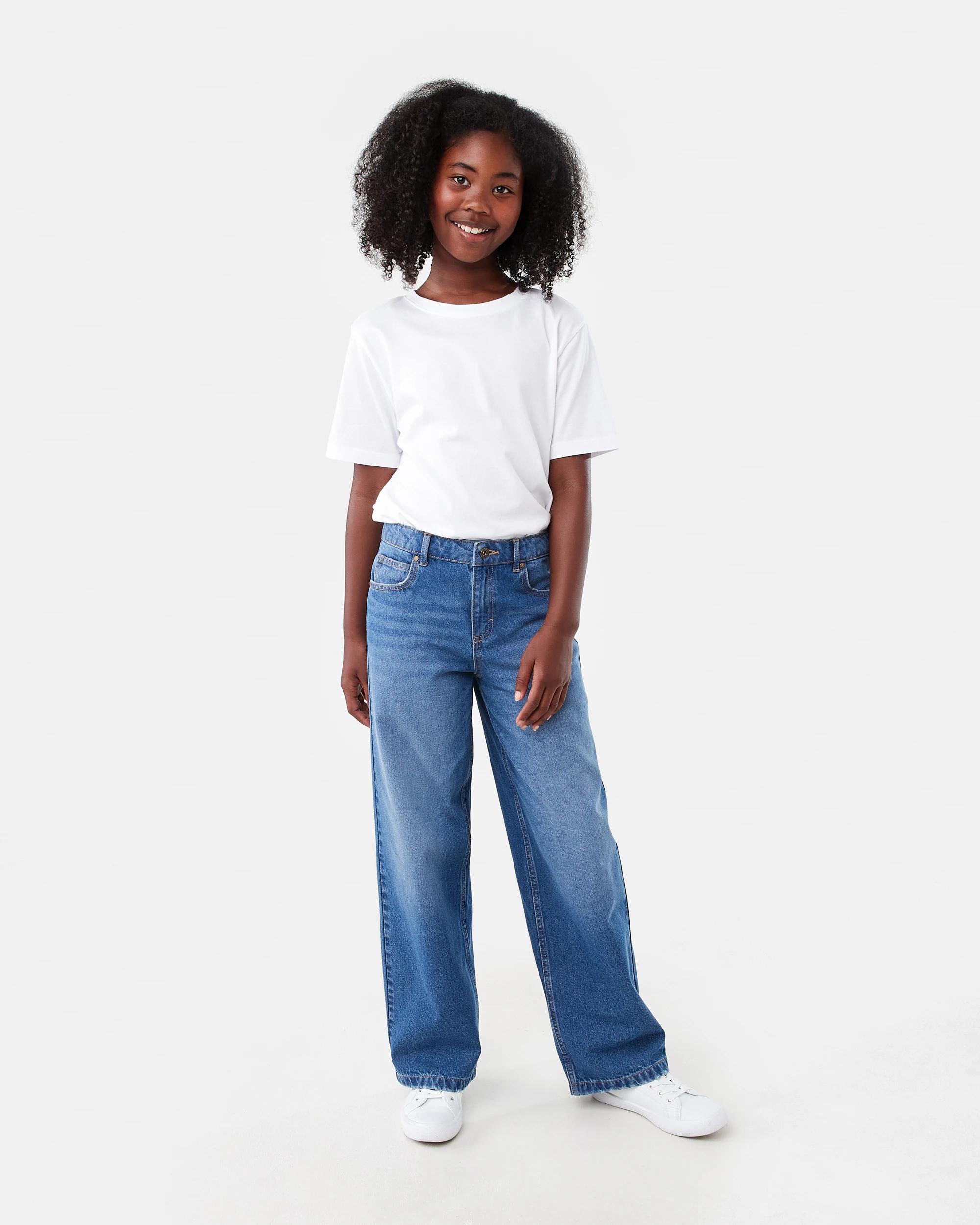 6 Relaxed Leg Jeans Mid Denim, 6 of 7