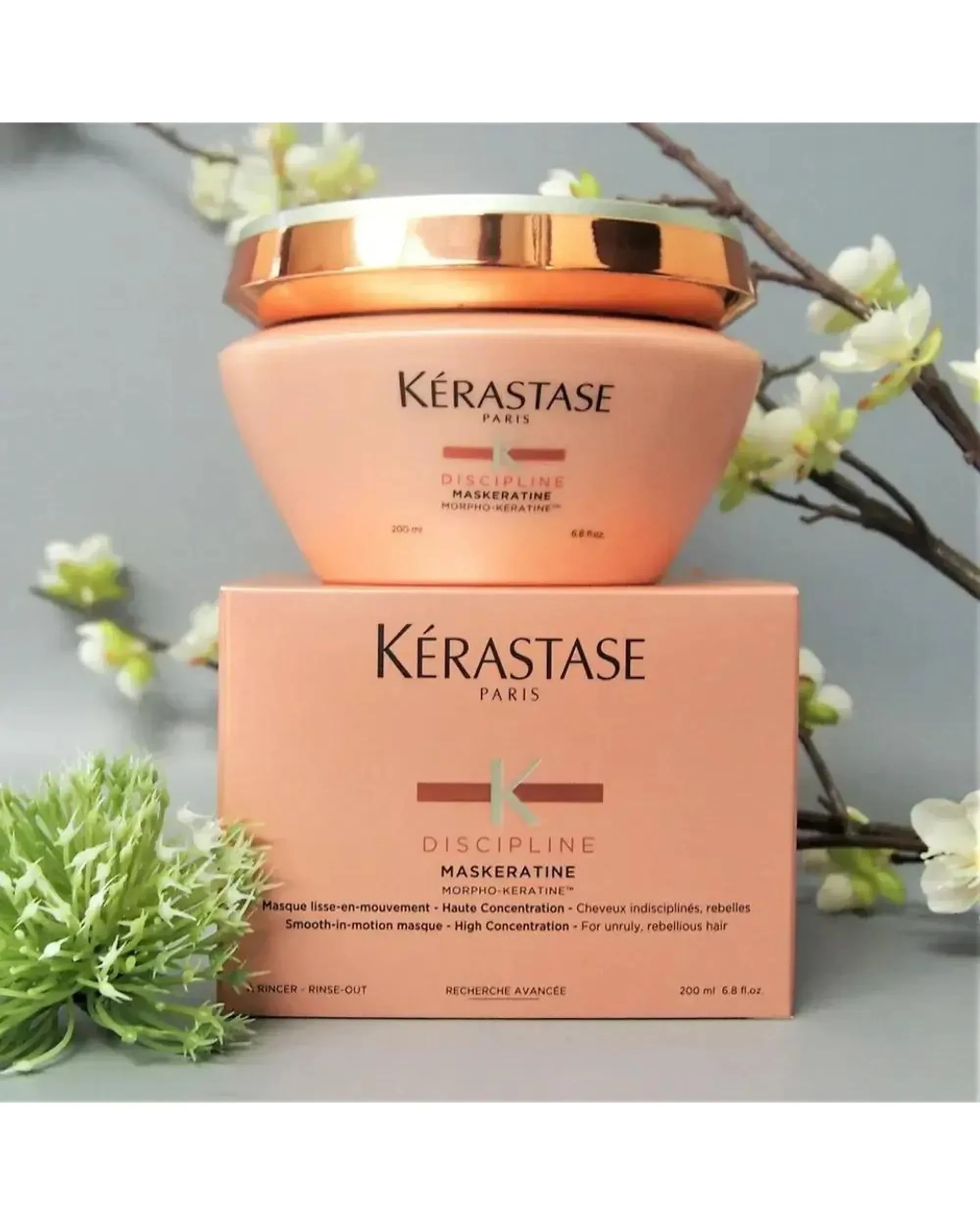3 Kerastase Discipline Maskeratine Masque 200mL, 3 of 4