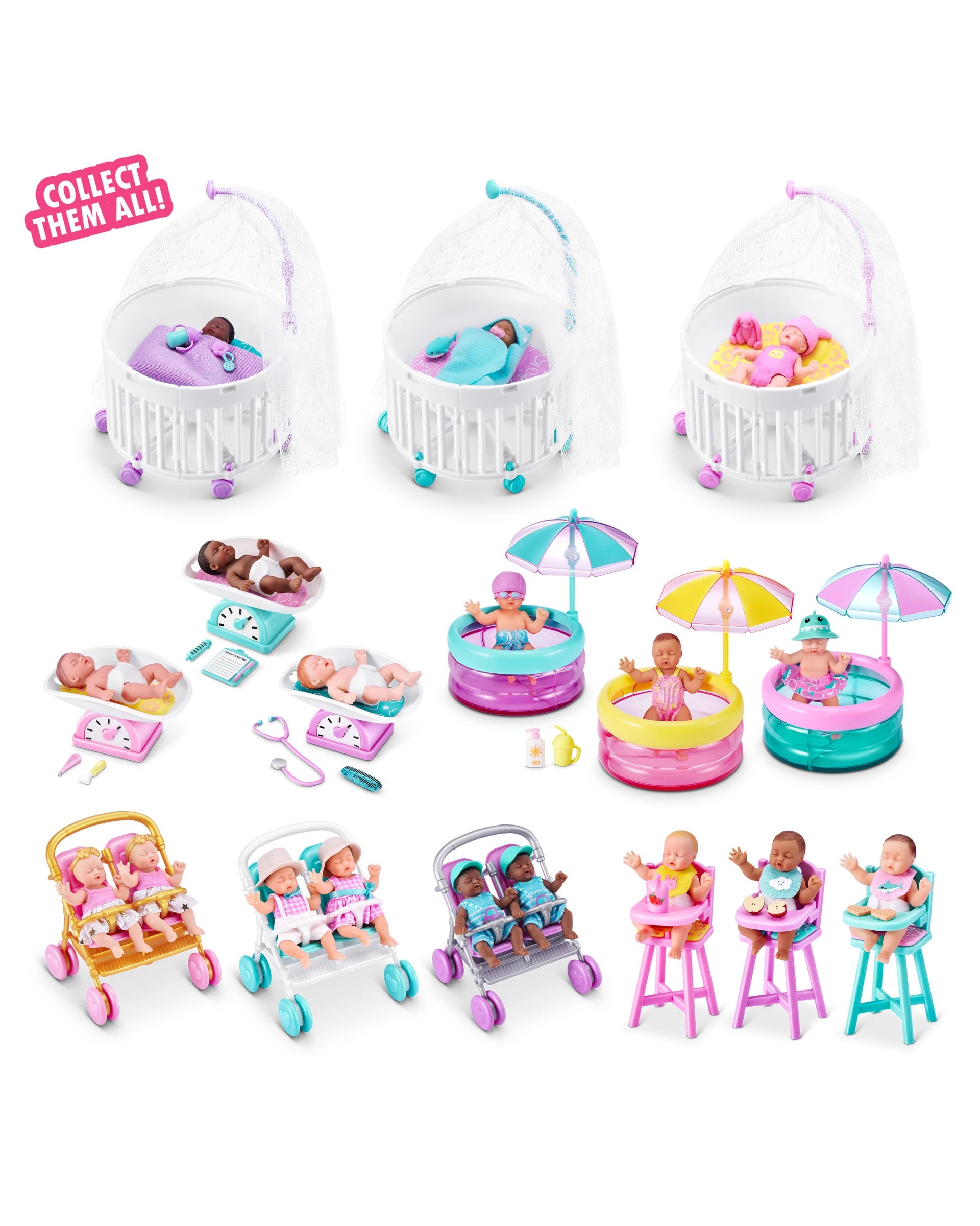 6 Zuru My Mini Baby Series 2 - Assorted, 6 of 10