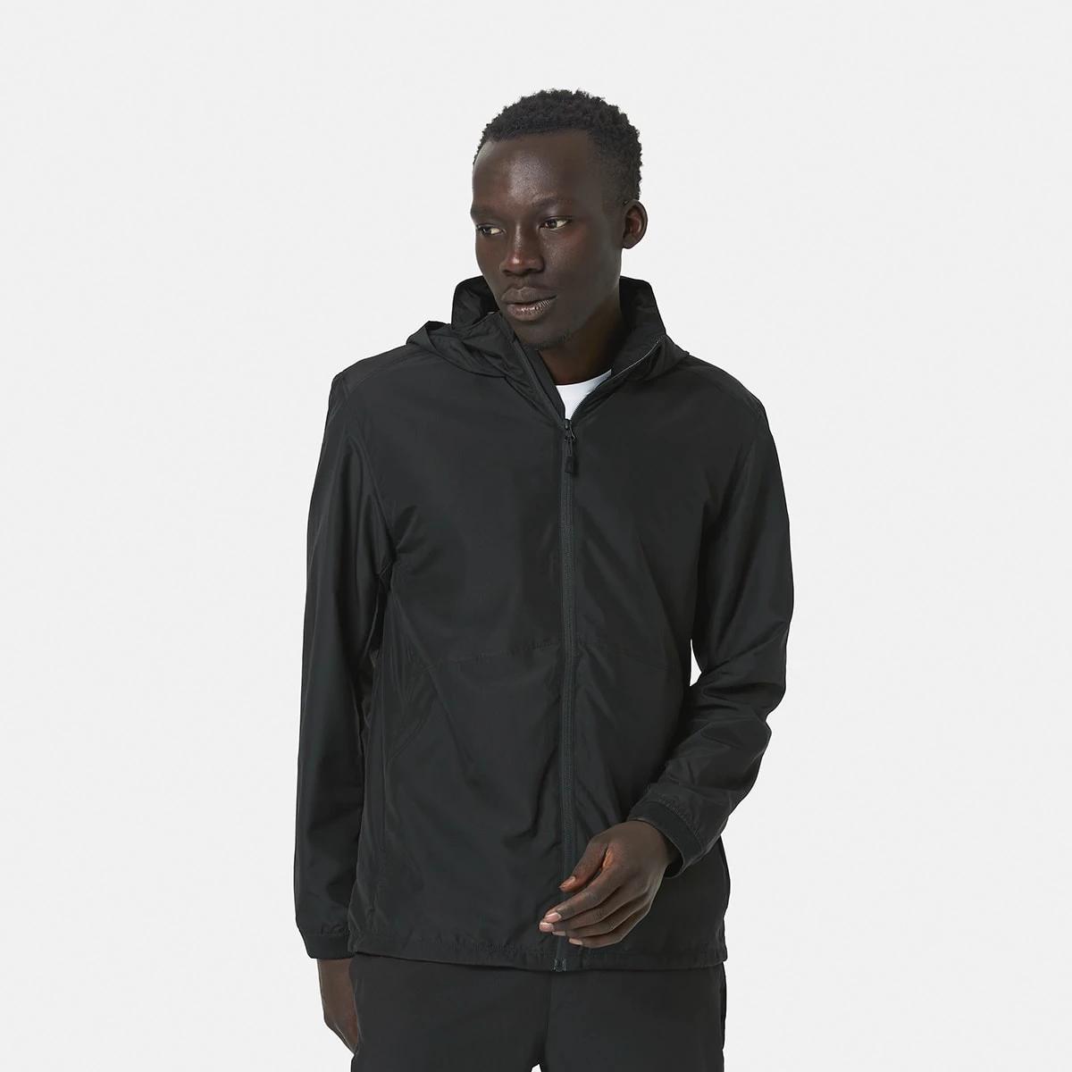 1 Active Mens Spray Jacket BLACK, 1 of 5
