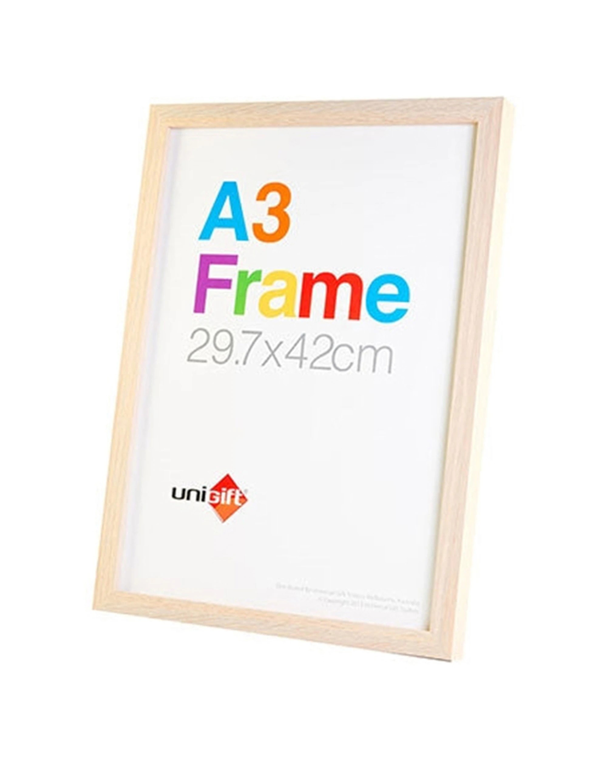 1 Unigift A3 Size Poster Prints Artwork Frame Home Decor 29.7x42cm - Brown, 1 of 1