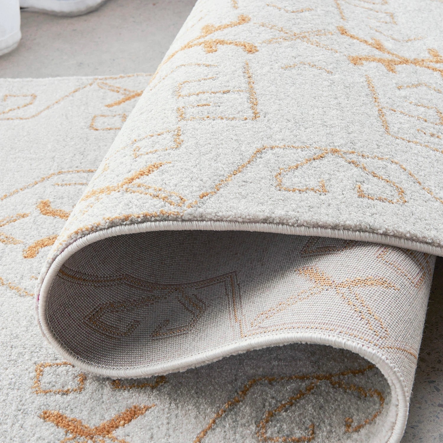 4 Common Ground Rugs Elysium Cala 500x80cm - Extra Large Runner Power Loomed Pet Friendly Rug - Natural, 4 of 4