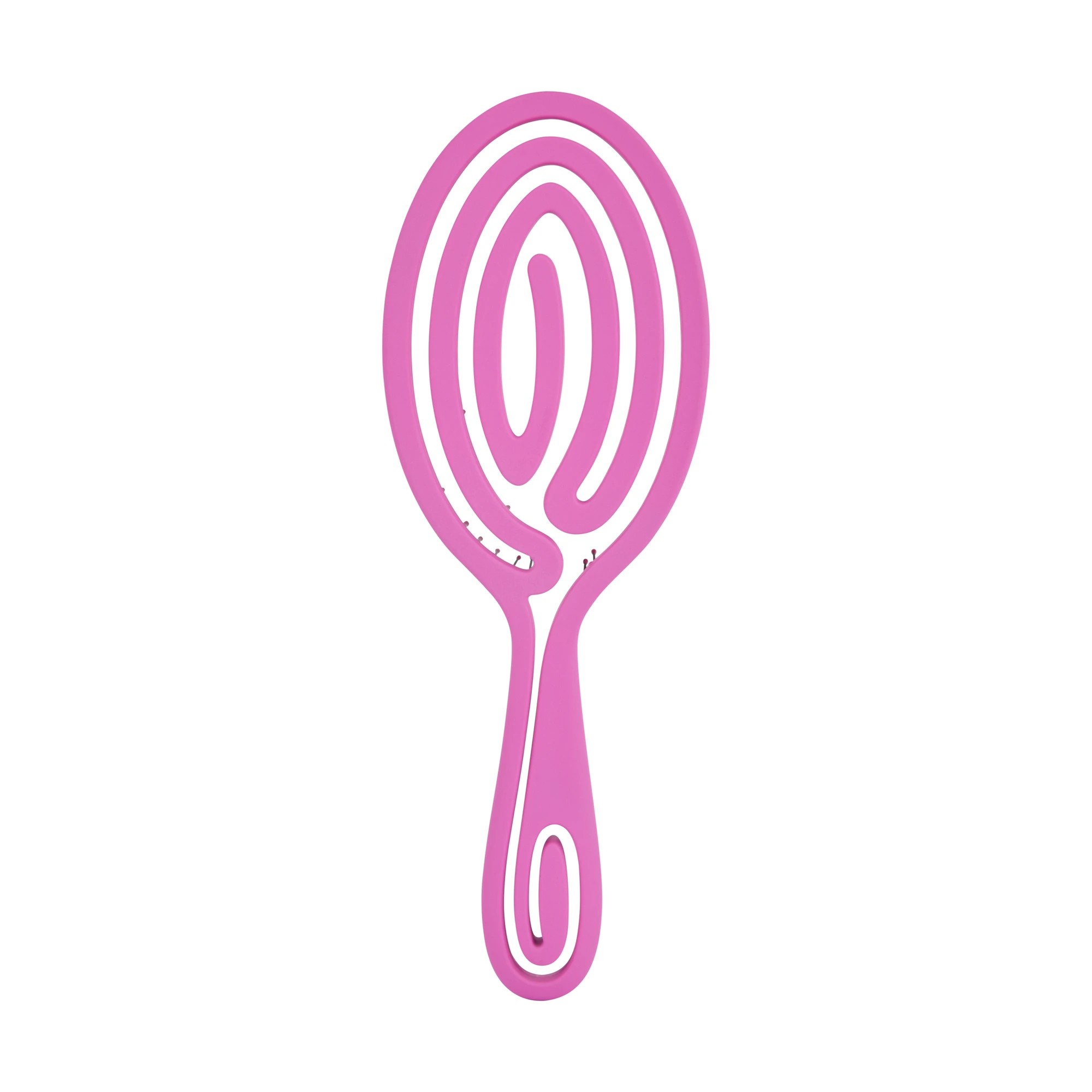 3 OXX Haircare Styling Flexible Paddle Brush - Pink, 3 of 3