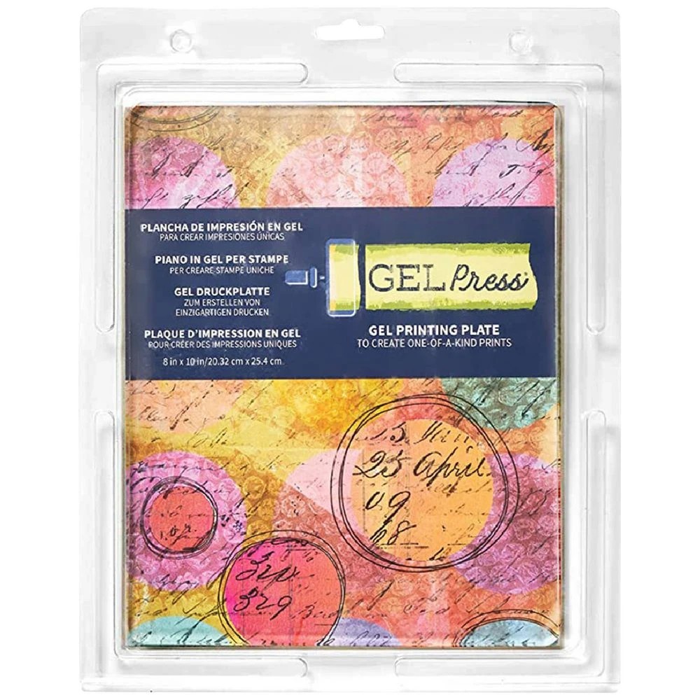 1 Gel Press Gel Printing Plate 8 x 10", 1 of 1