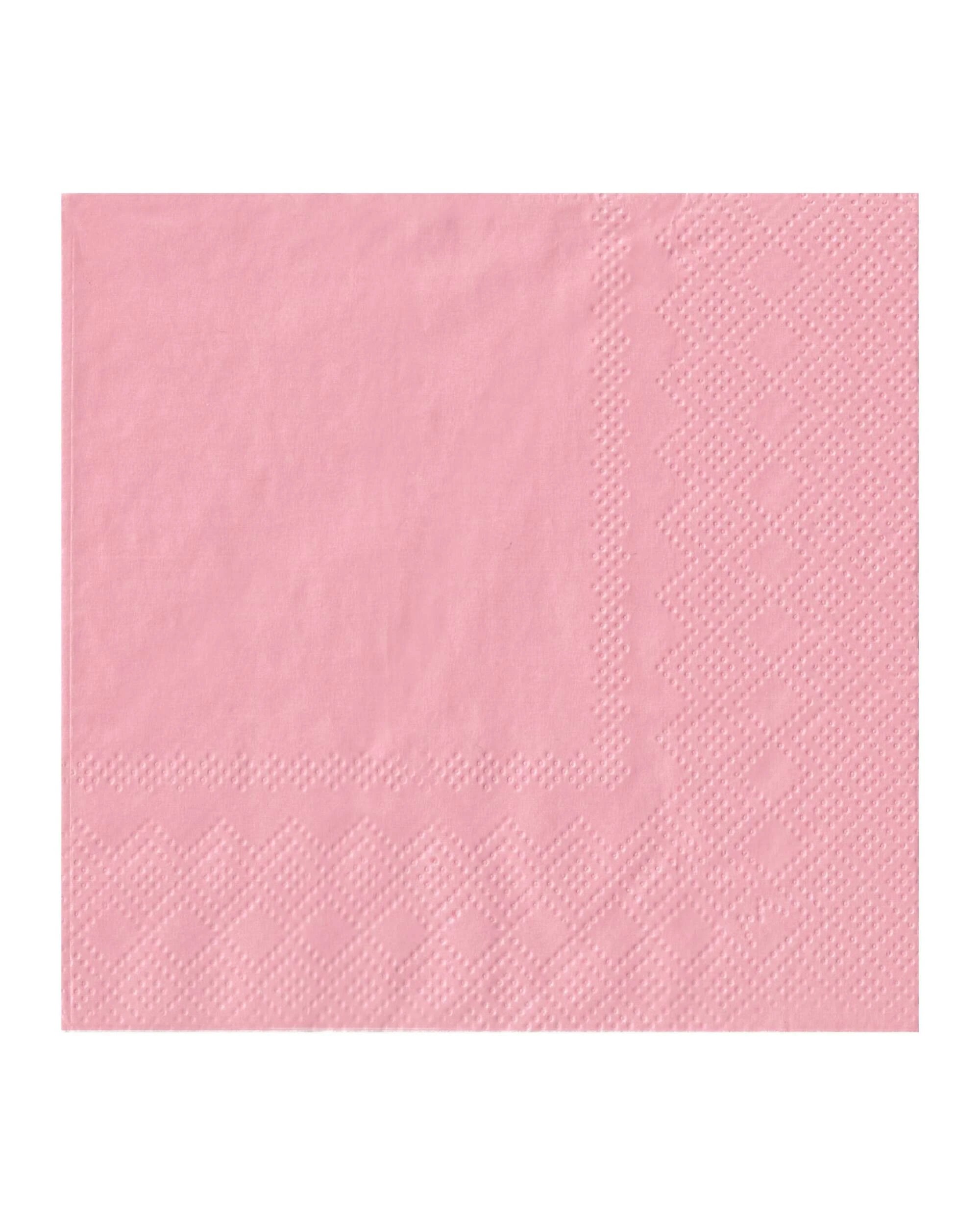 1 Meteor Lovely Small Napkins Pack of 20 - Pink, 1 of 1