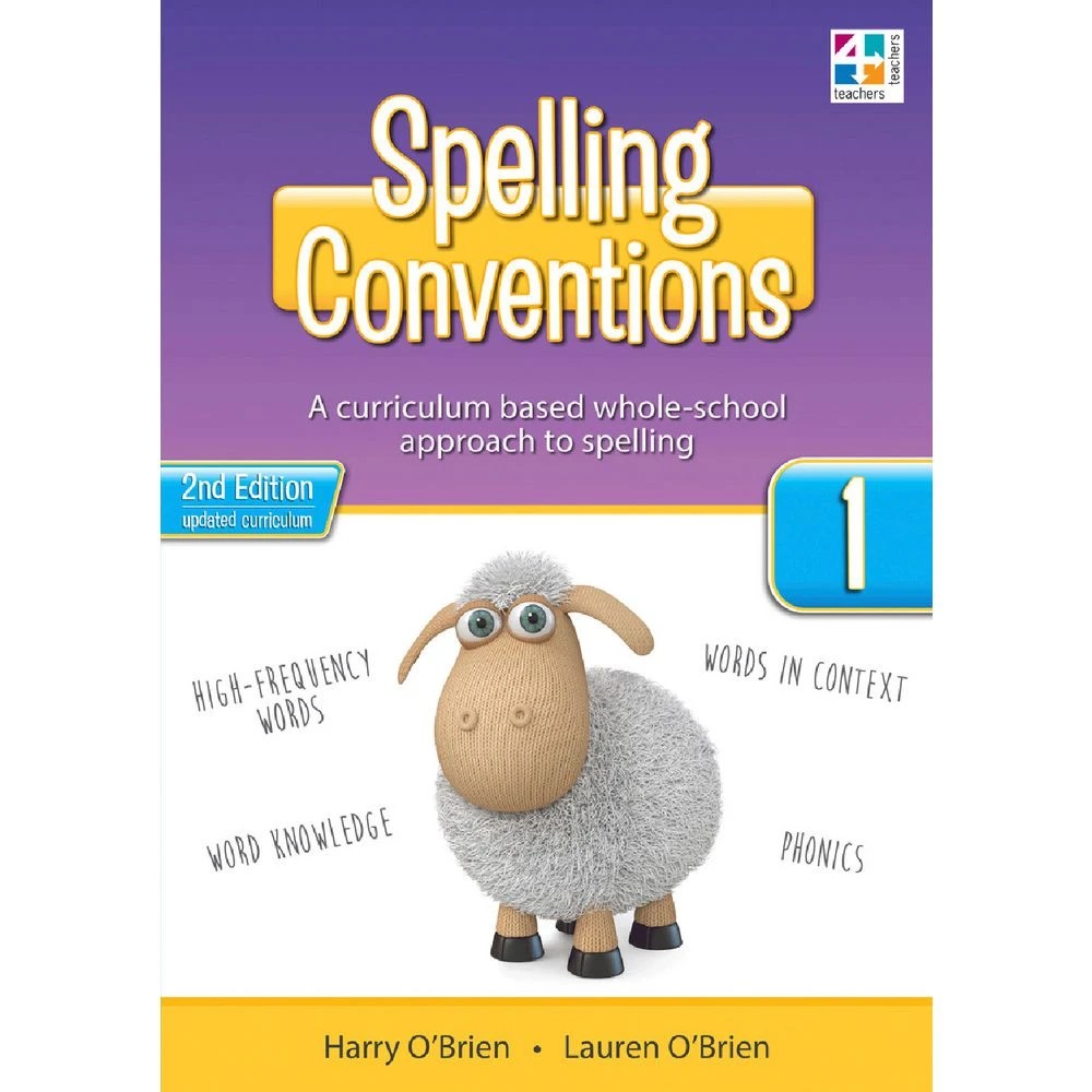 1 Spelling Conventions Book 1, 1 of 4