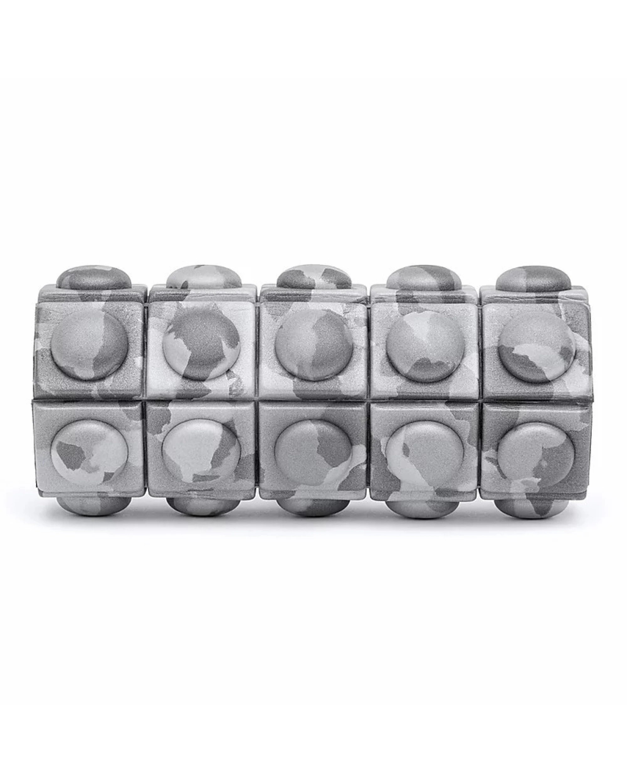 3 Adidas Mini Textured Foam Roller Recovery Gym Fitness Sport Physio - Grey Camo, 3 of 7