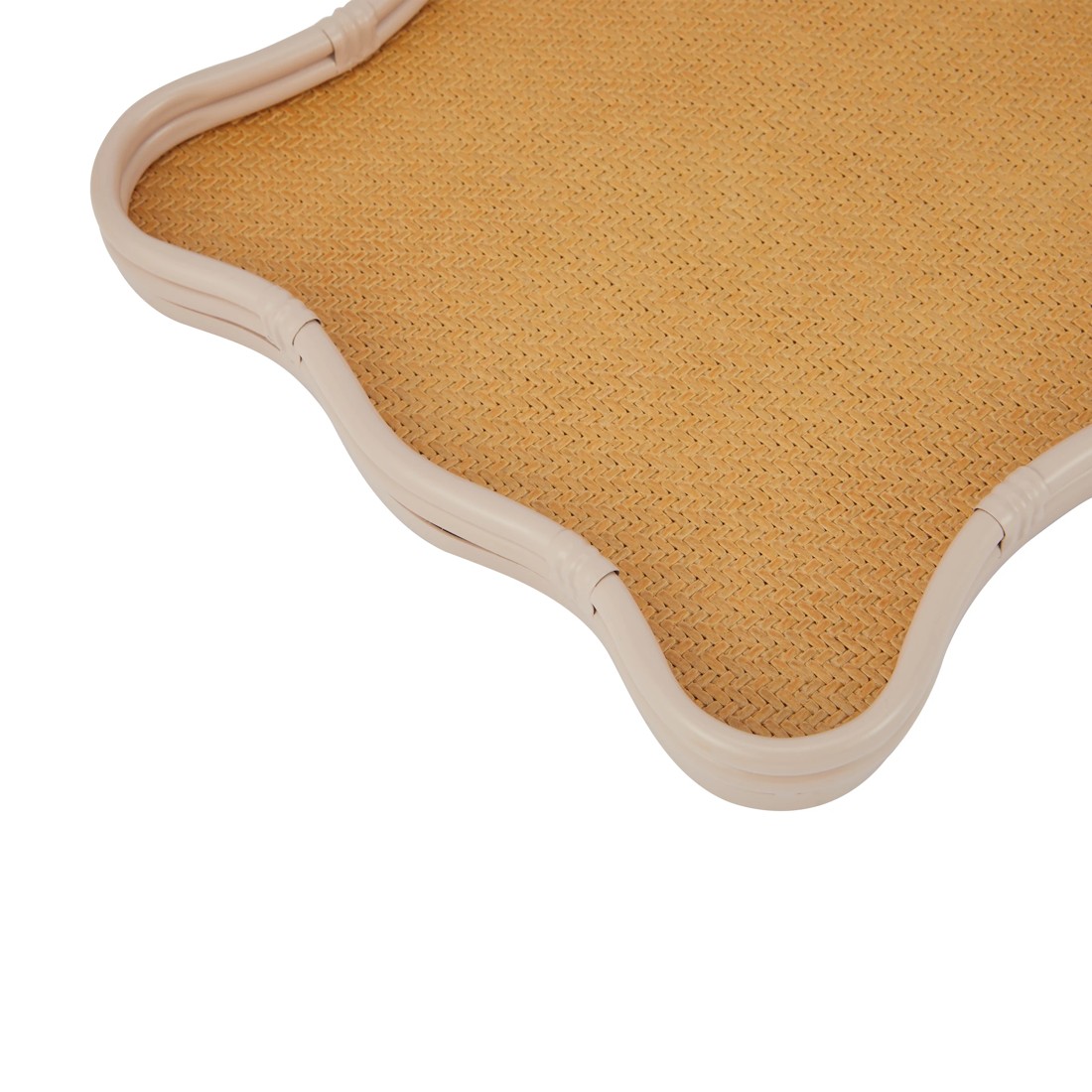 4 Wave Rattan Decor Tray, 4 of 6