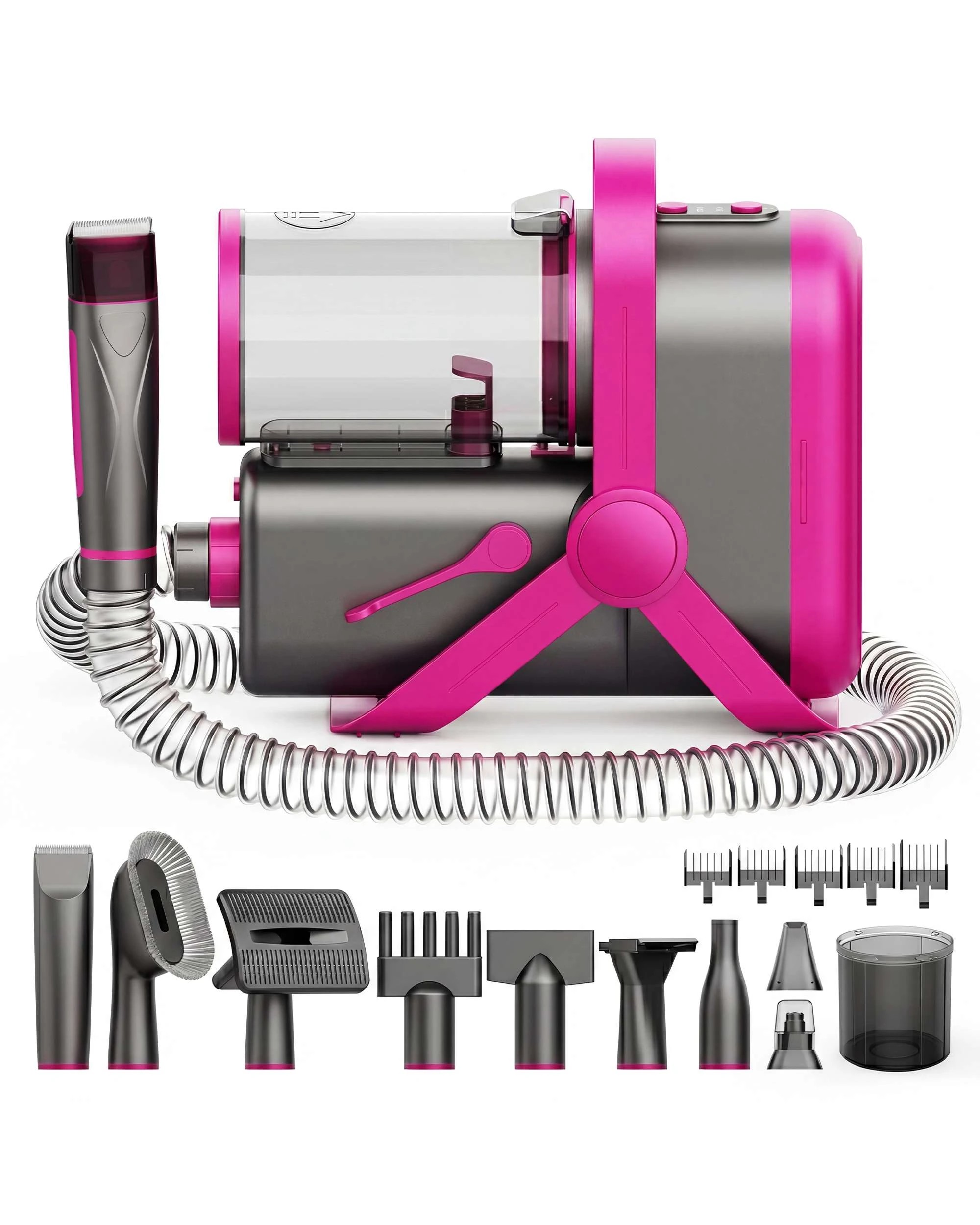 6 Advwin 9-in-1 Pet Vacuum & Dryer Gromming Kit Pet Hair Dryer, 6 of 7