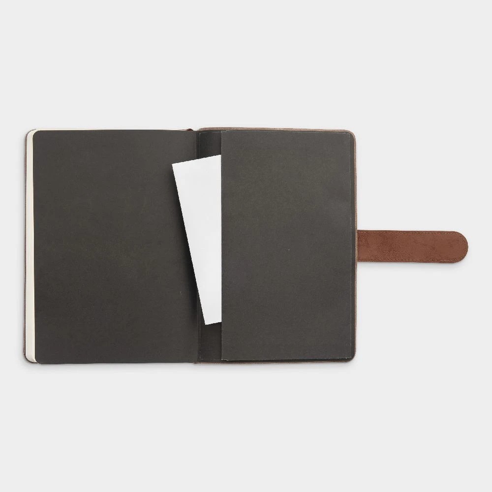 7 Otto A5 The Dot Journal 240 Page Tan Leather, 7 of 7