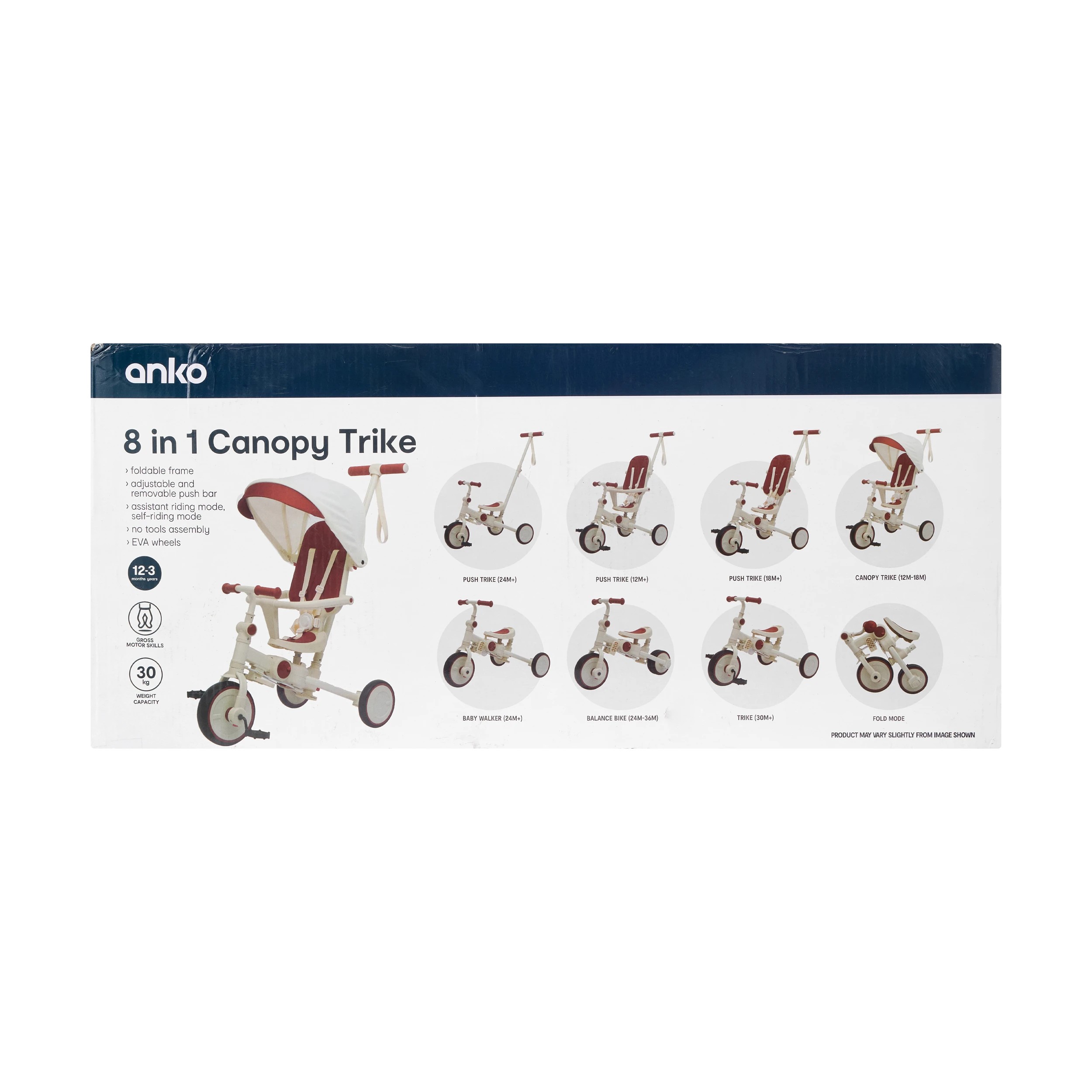 10 8 in 1 Canopy Trike, 10 of 10