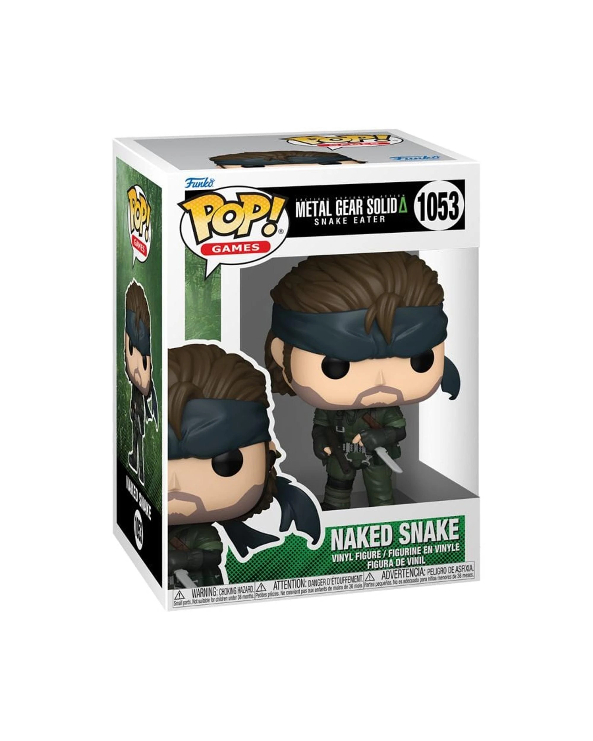 3 Metal Gear Solid Snake Eater Naked Snake Funko POP! Vinyl, 3 of 3