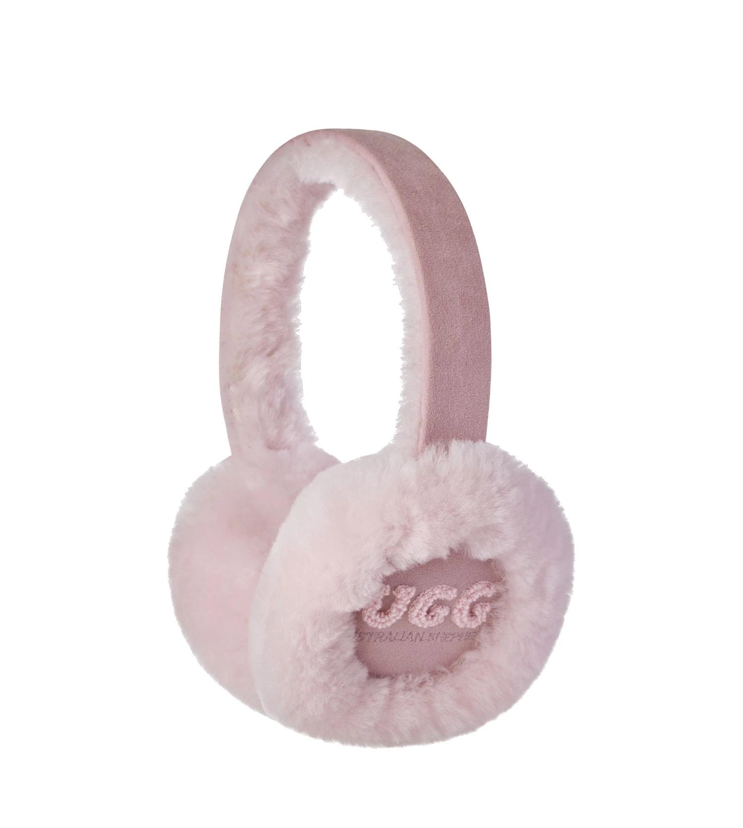 1 Australian Shepherd UGG Cloud Earmuff PINK, 1 of 5