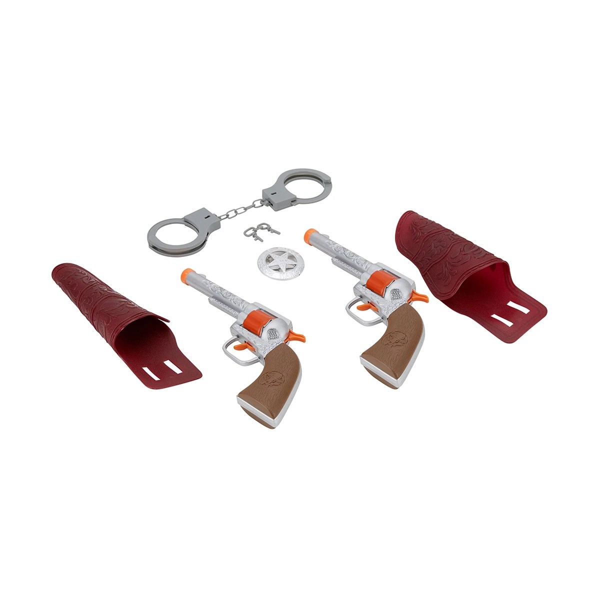 1 Cowboy 2 Guns and Holster Set, 1 of 3