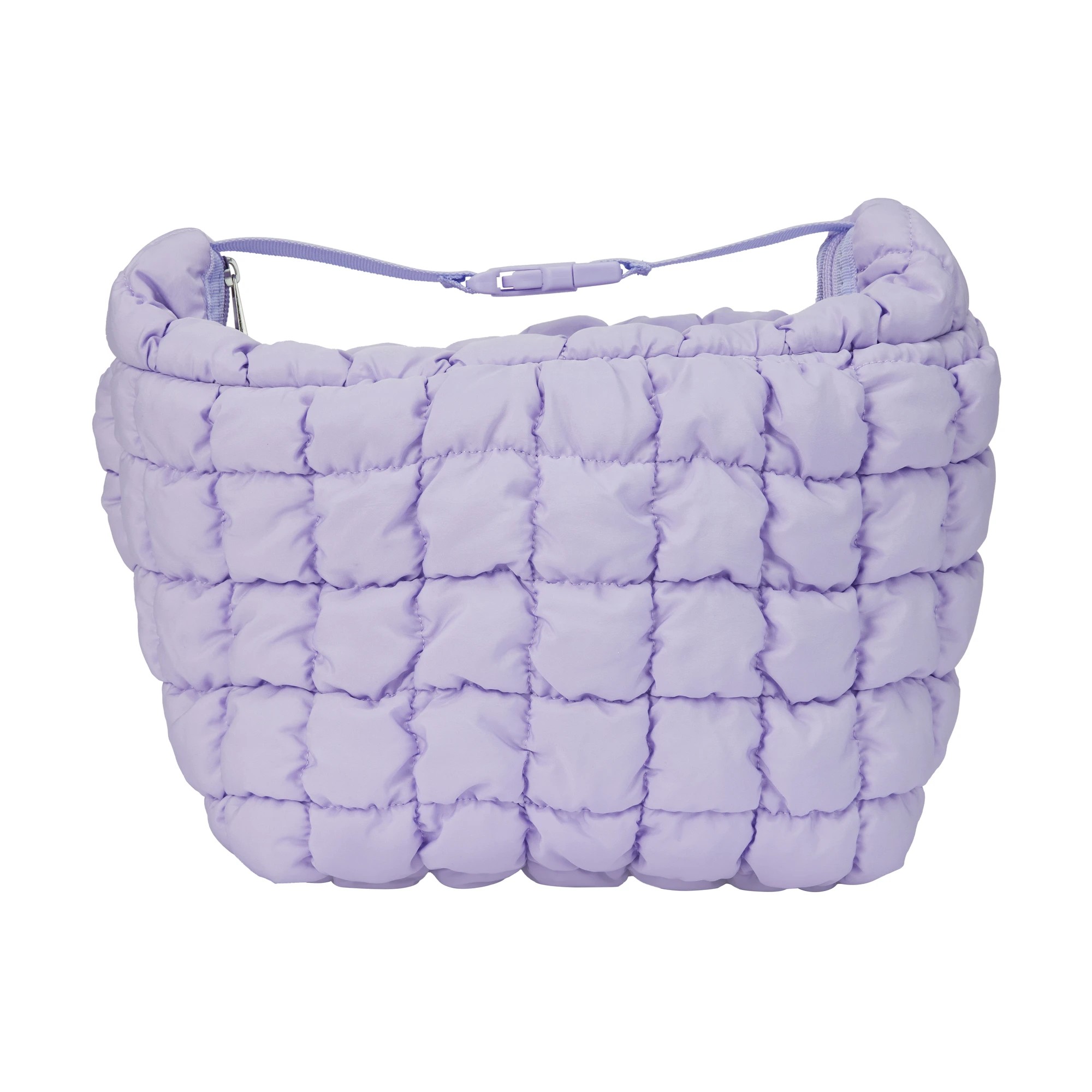 1 Lilac Puffer Lunch Bag, 1 of 5