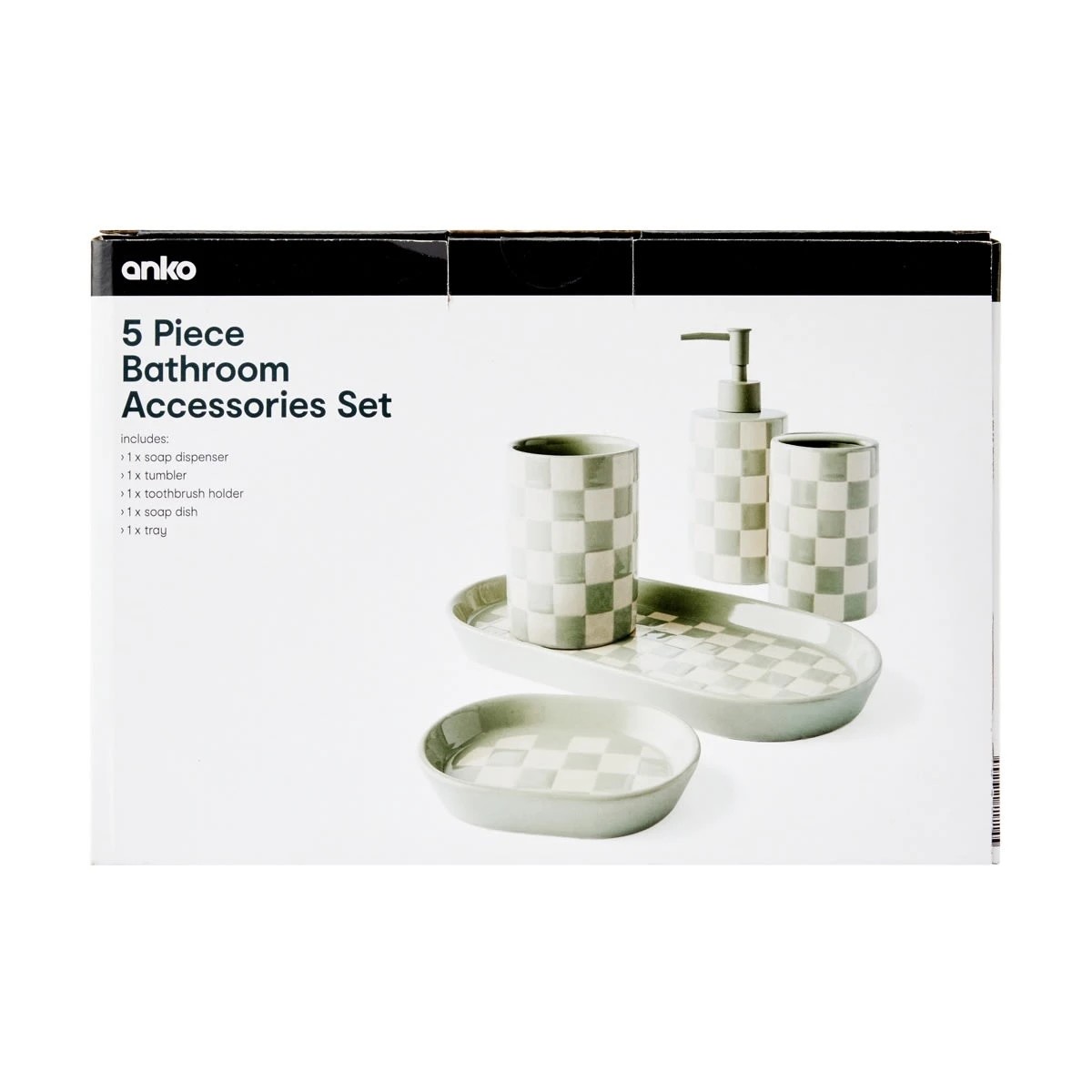 10 5 Piece Bathroom Accessories Set, 10 of 10
