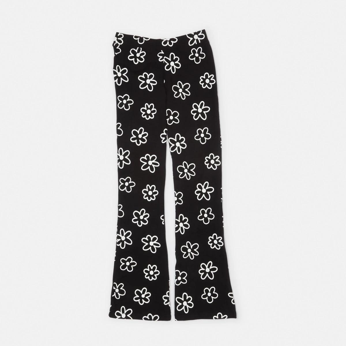 8 Print Flare Leggings Floral, 8 of 9