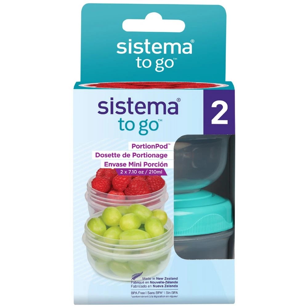 1 Sistema PortionPod TO GO 210mL 2 Pack, 1 of 2