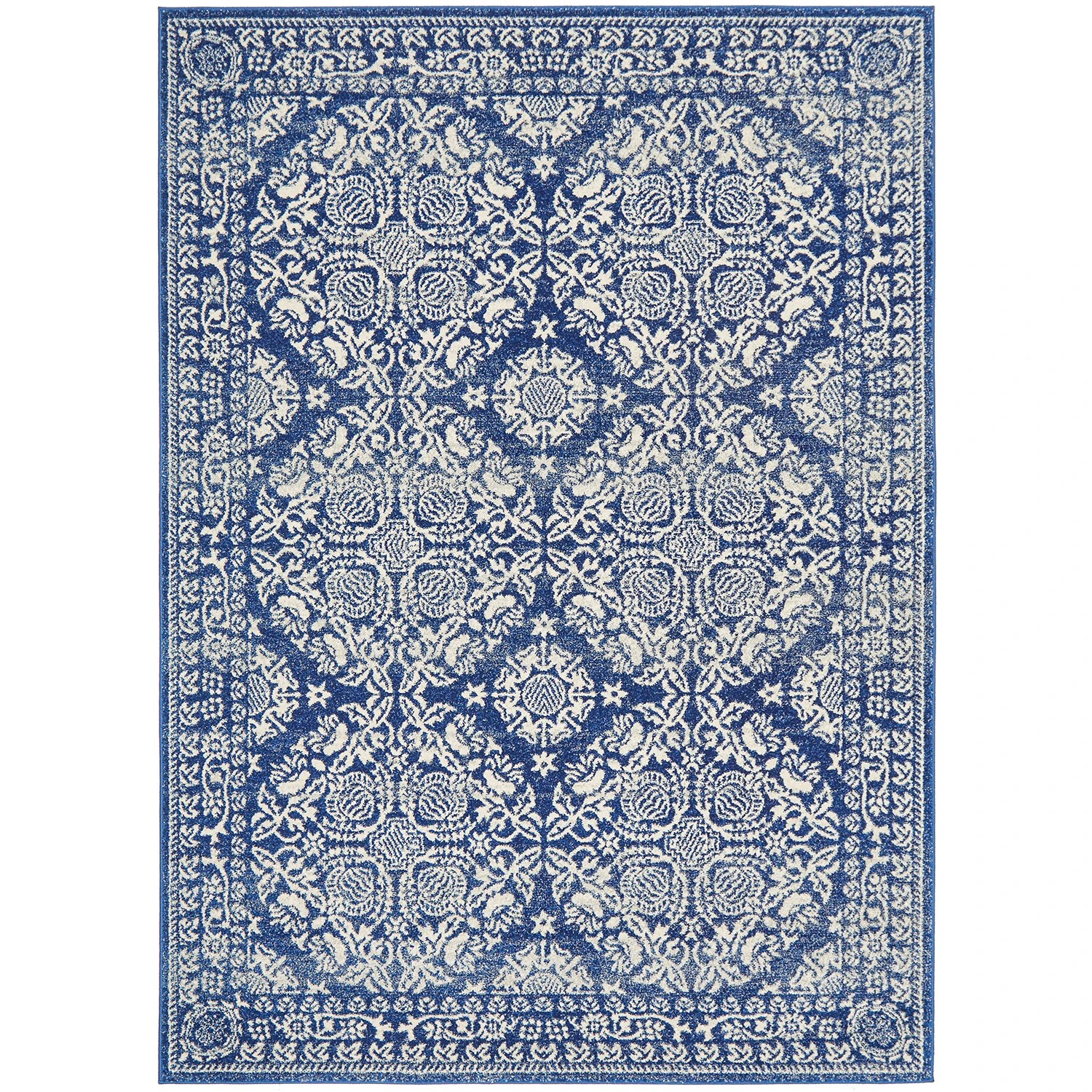 2 Common Ground Rugs Phantom 358 230x160cm - Medium Power Loomed Pet Friendly Floor Rug - Blue, 2 of 9