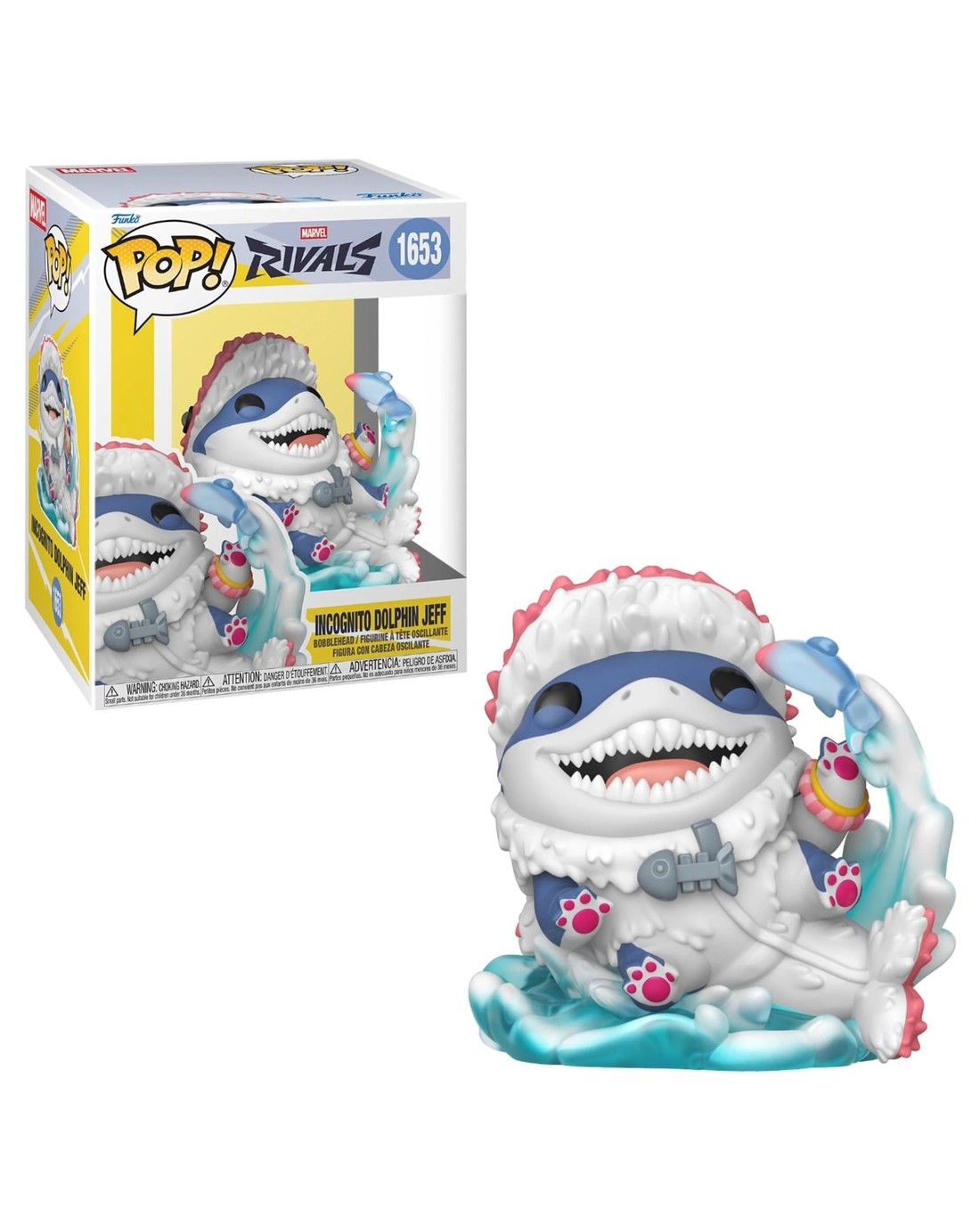 Marvel Rivals Incognito Dolphin Jeff POP! Premium Funko POP! Vinyl - Kmart