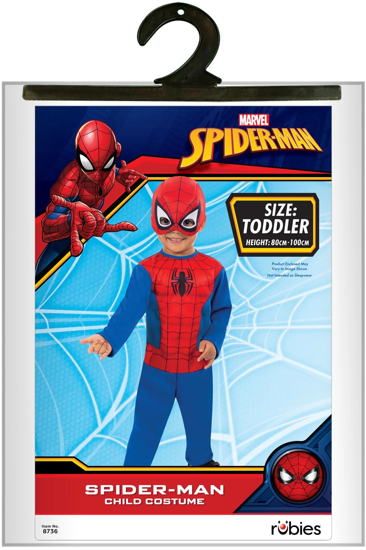 5 Disney Junior Marvel Spidey and His Amazing Friends Spidey Child Costume - Ages 18-36 Months, 5 of 5