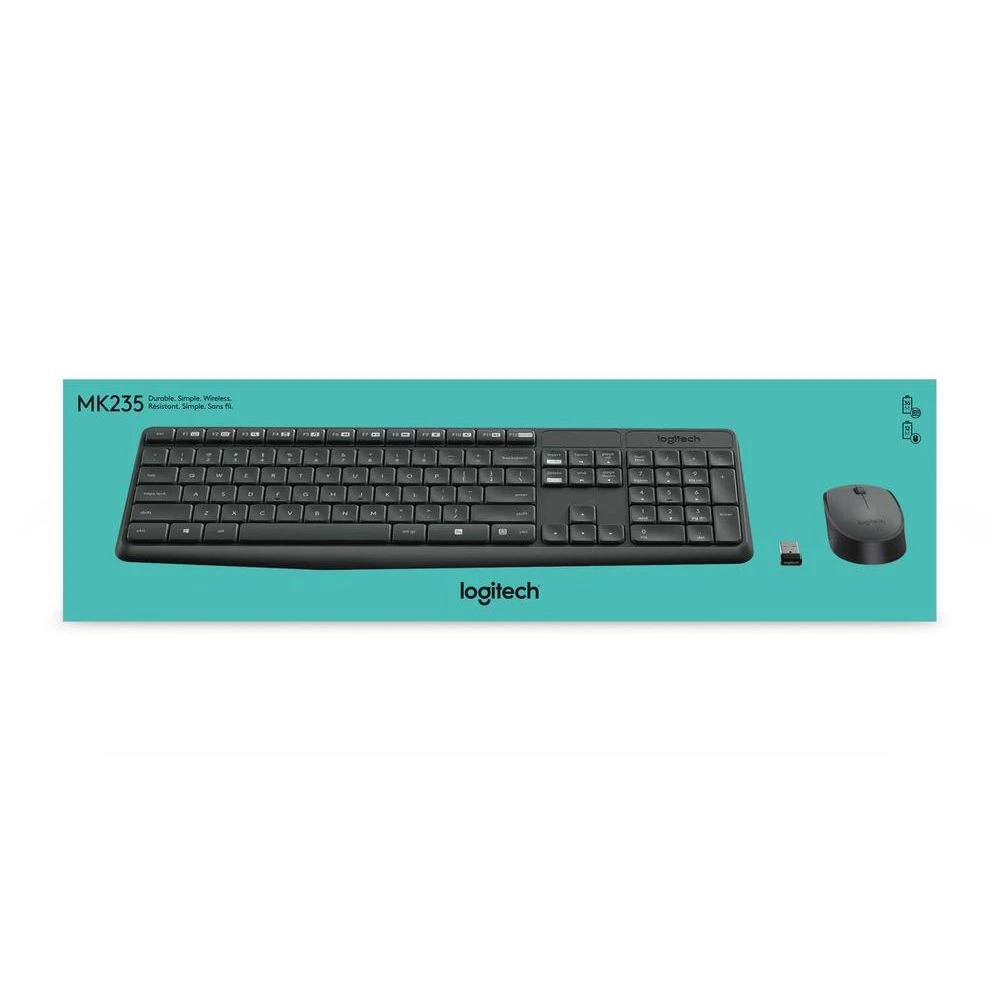 8 Logitech MK235 Wireless Keyboard and Mouse Combo, 8 of 8
