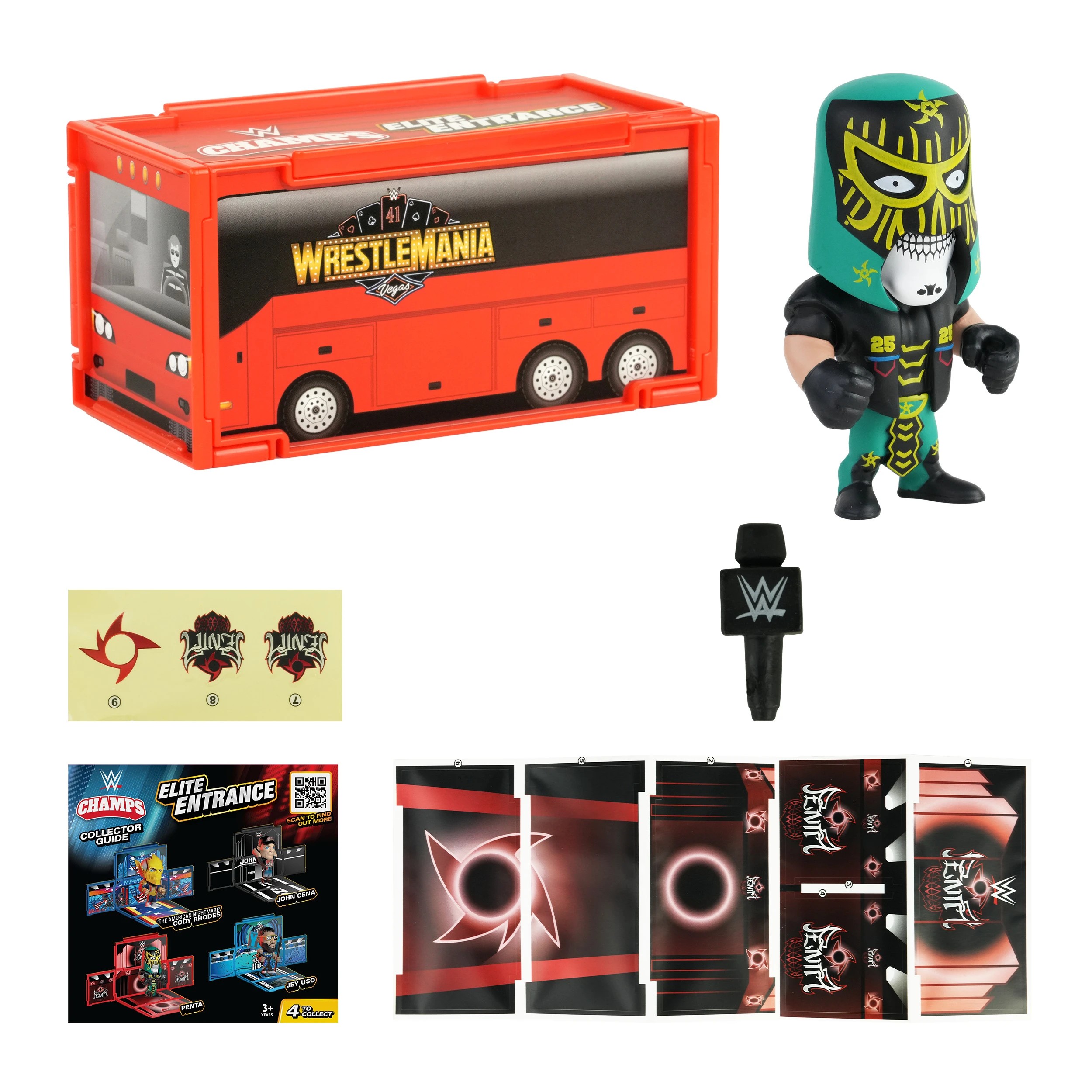 4 WWE Champs Elite Entrance Playset - Assorted, 4 of 6