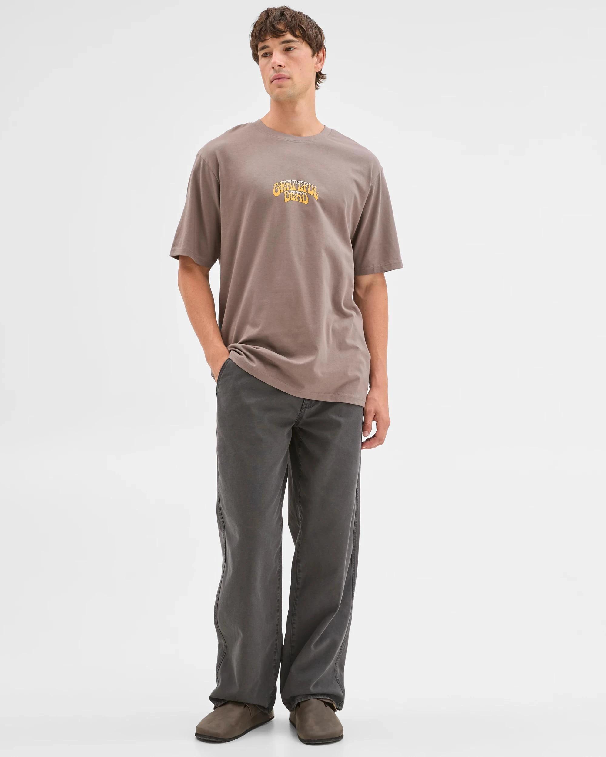 2 Target Man Licensed Grateful Dead Graphic T-Shirt CHOCOLATE, 2 of 5