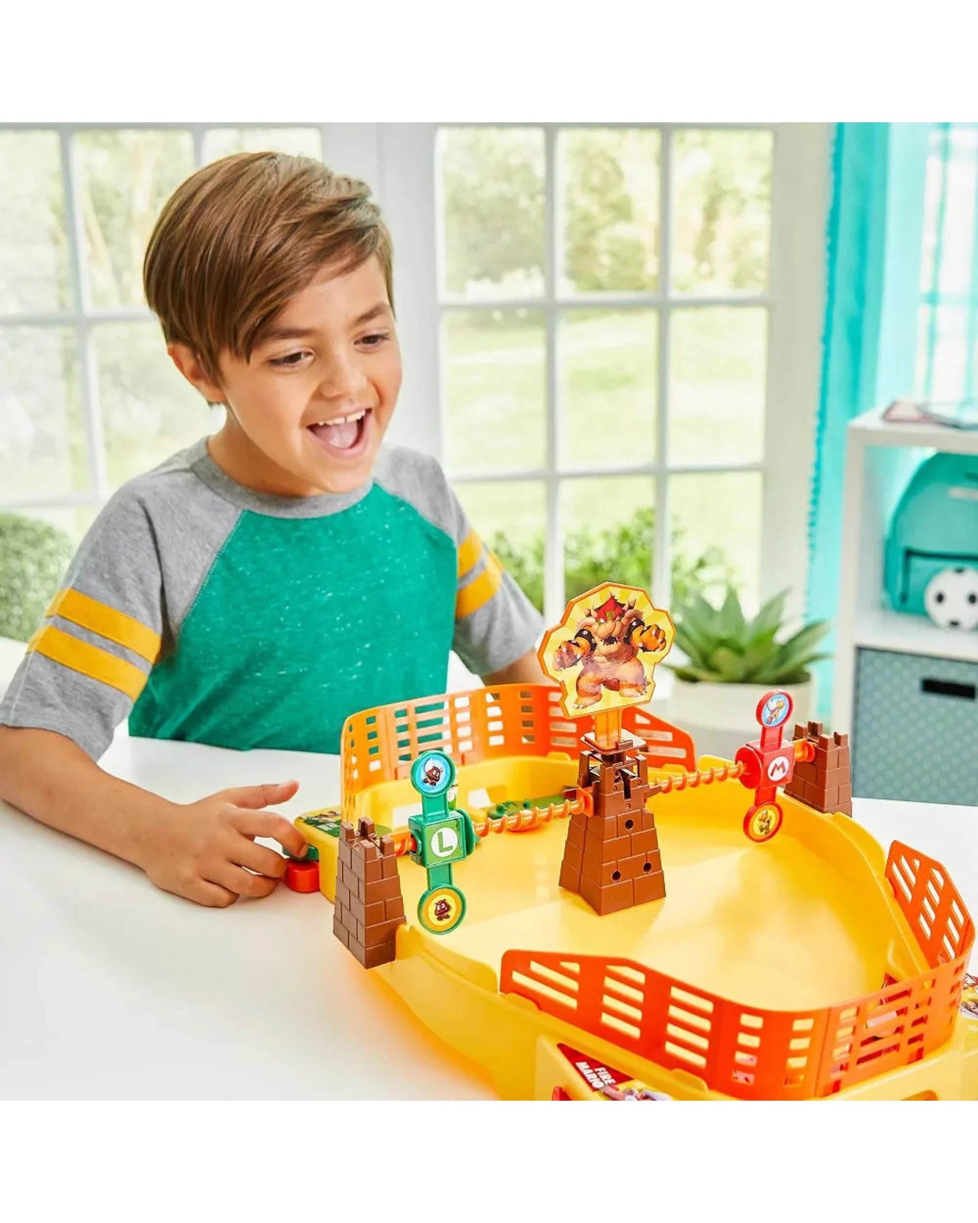 6 Super Mario Fire Mario Stadium Playset, 6 of 6