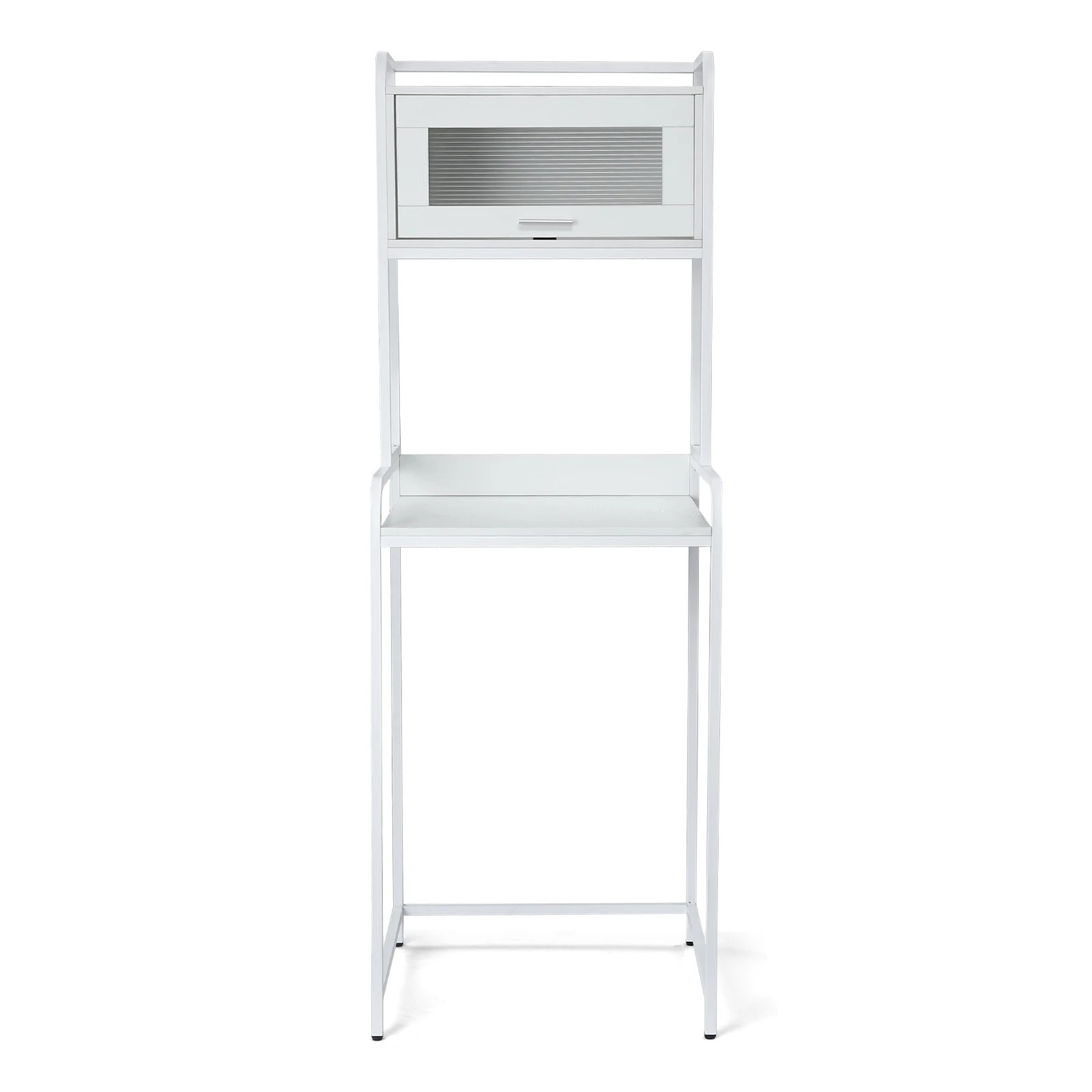 1 LUXSUITE Toilet Shelf Freestanding Organiser Storage Cabinet, 1 of 10