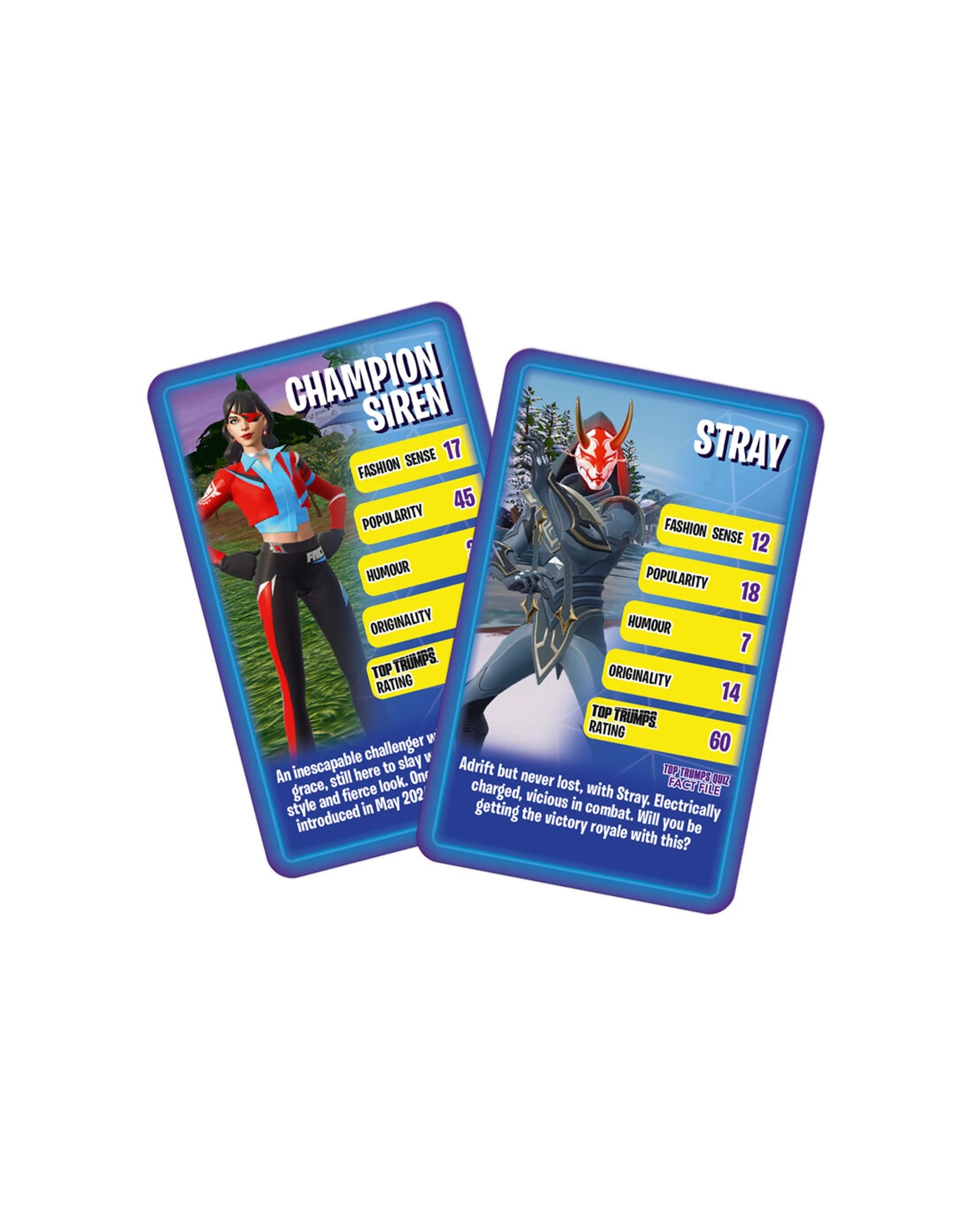 7 TOP TRUMPS 2PK The Independent And Unofficial Guide To Fortnite V2 Card Game - Blue, 7 of 8