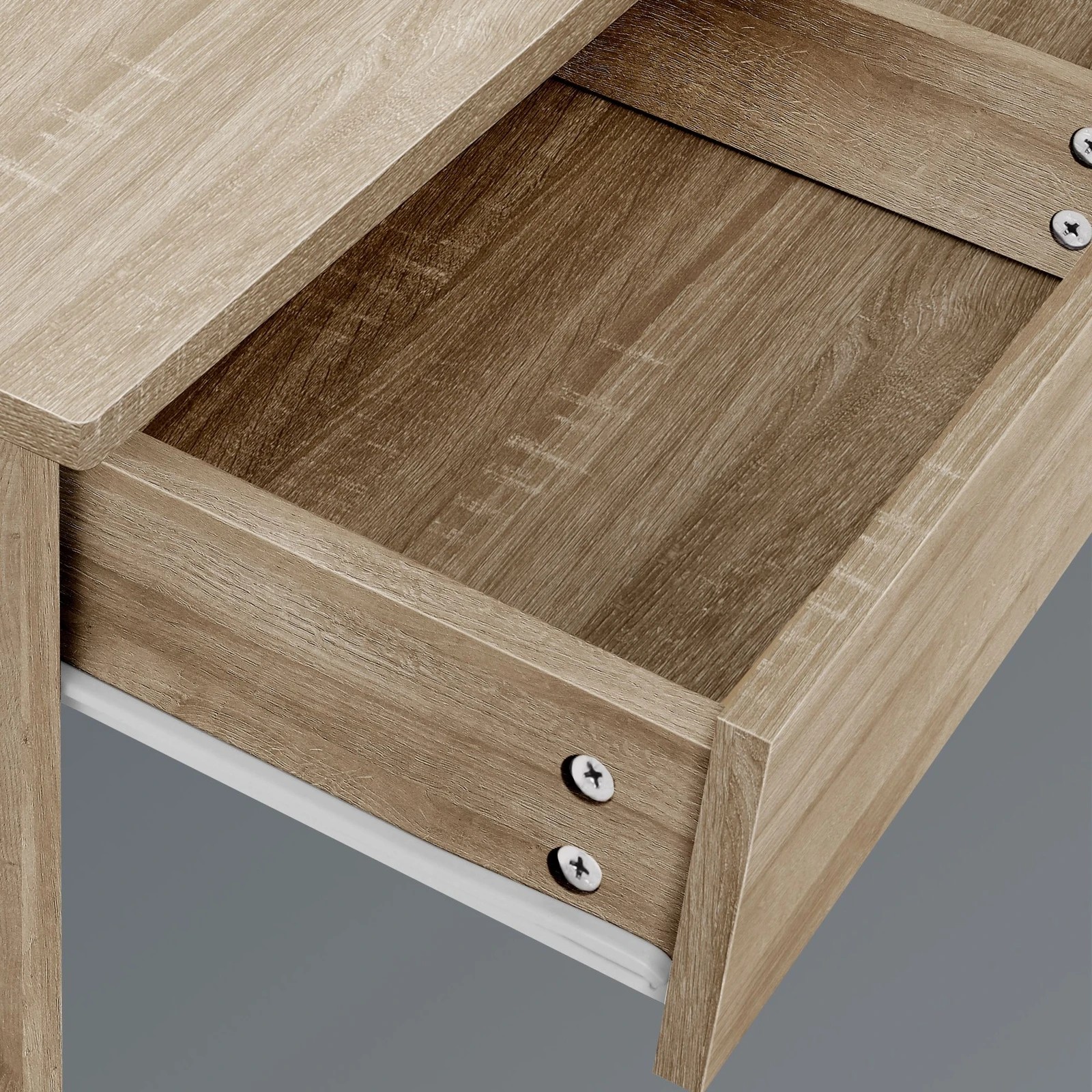 6 Alfordson Dressing Table Stool Set Makeup Mirror Vanity Desk LED Bulbs - Wood, 6 of 10