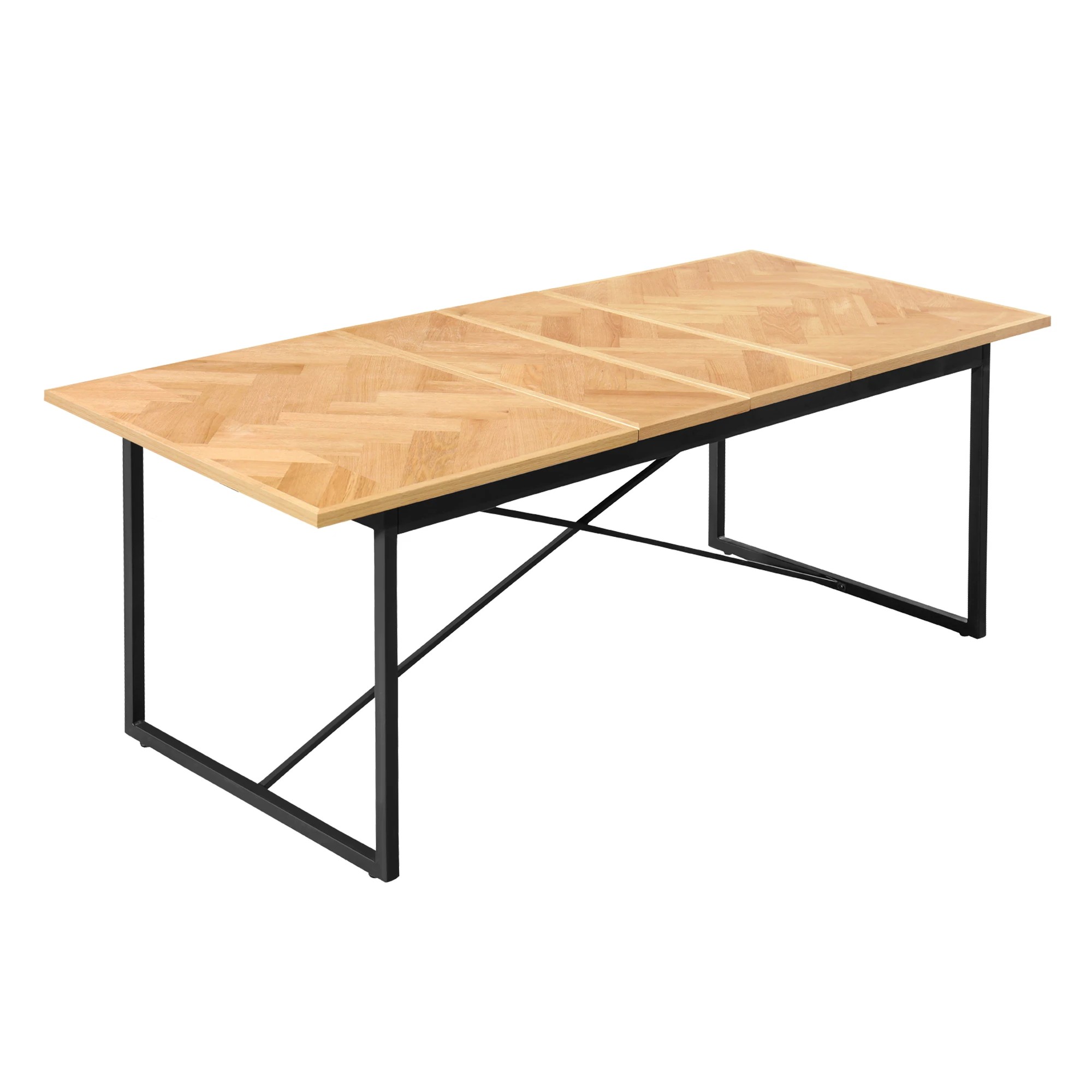 1 Levede Extendable Dining Table - Natural, 1 of 7