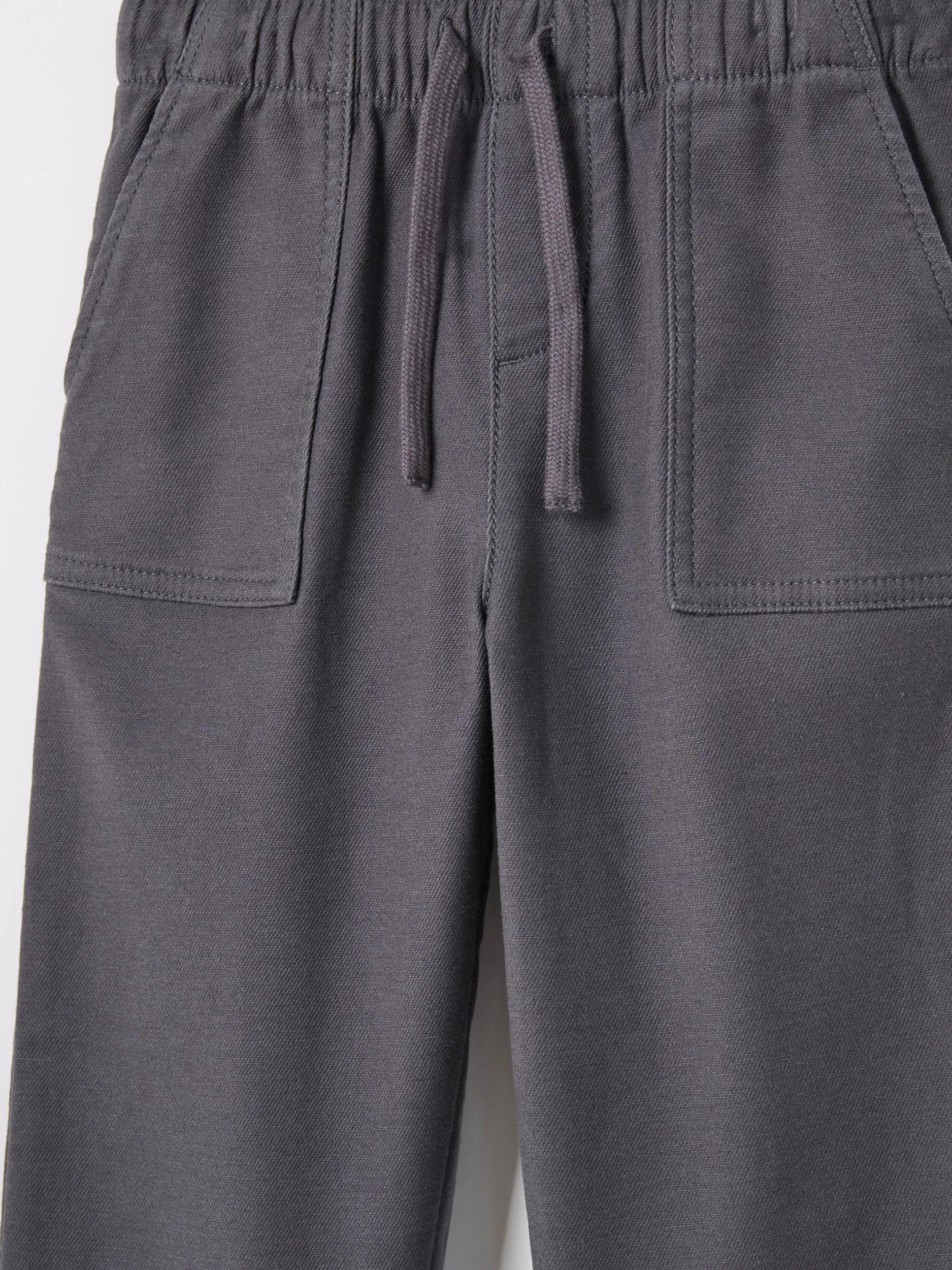 5 Target Kids Australian Cotton Blend Everyday Pants CHARCOAL, 5 of 5