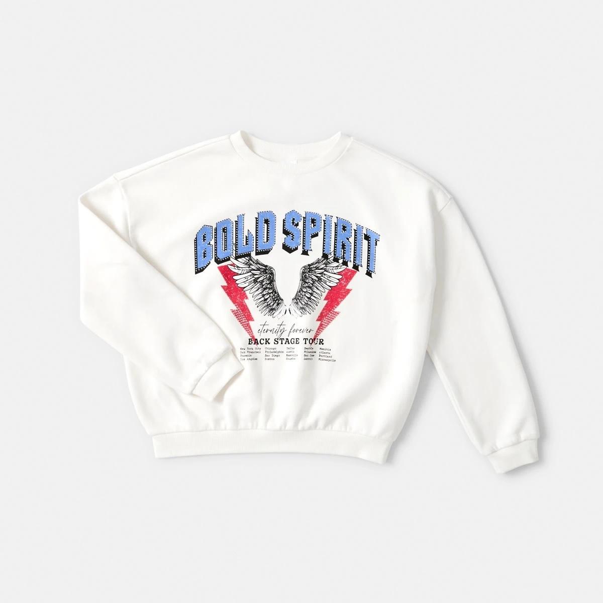 7 Crew Neck Sweatshirt B Spirit, 7 of 8