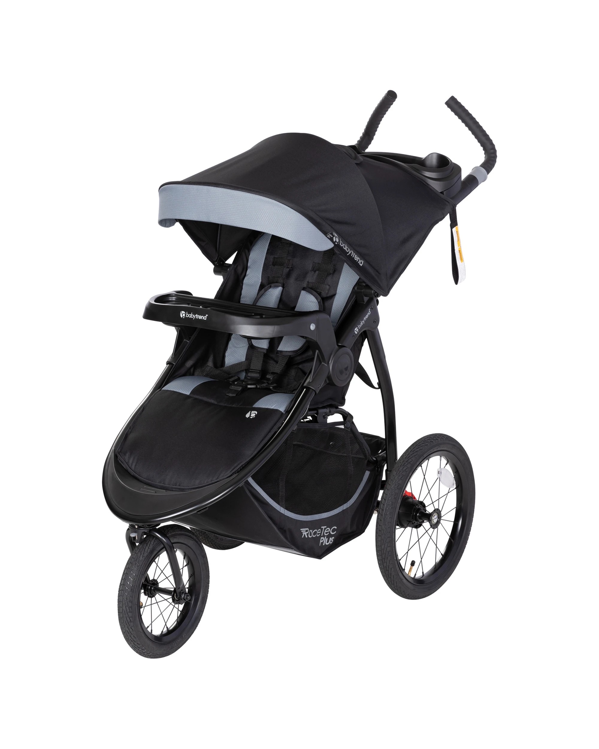 1 Baby Trend Expedition Race Tec Plus Jogger Ultra Baby/children Push Stroller 6m+
 - Black, 1 of 9