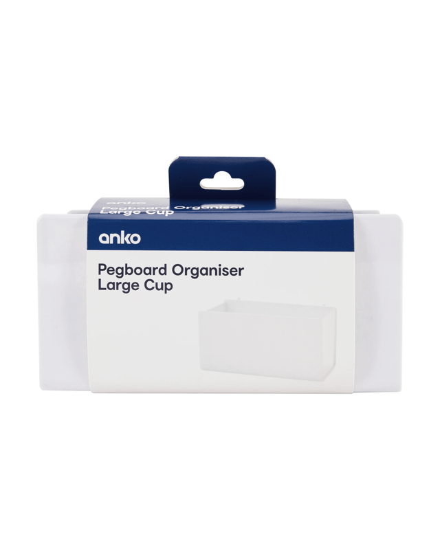Pegboard Organiser Large