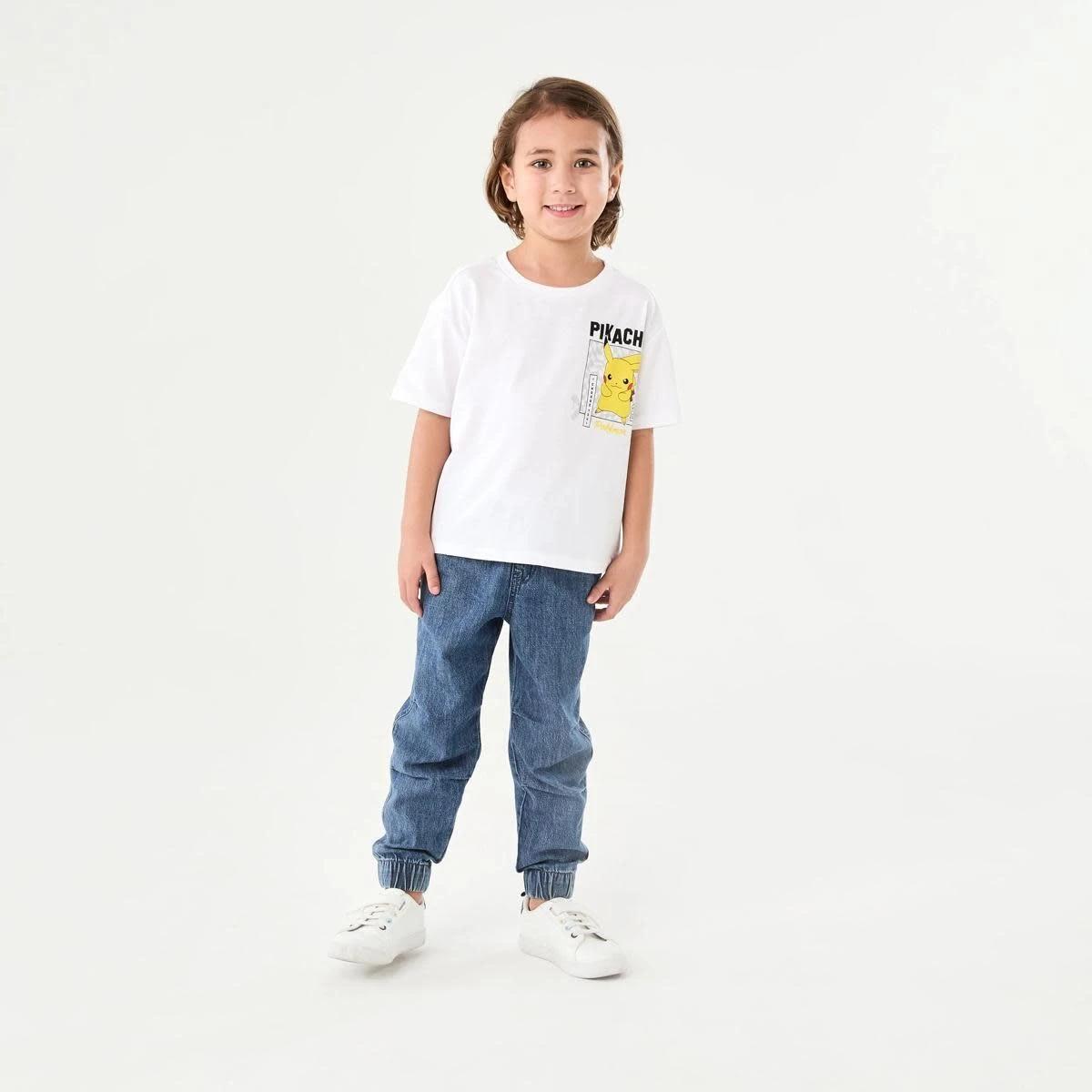 5 Pokemon License T-shirt POKEMON WHITE, 5 of 6