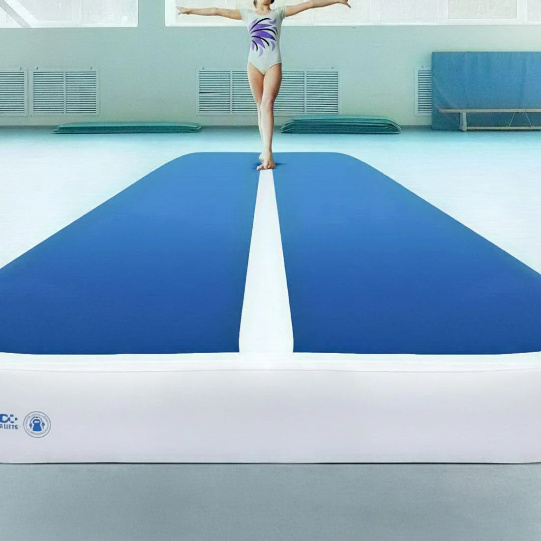 4 Everfit 4M Air Track Gymnastics Tumbling Exercise Yoga Mat W/ Pump - Multi, 4 of 7
