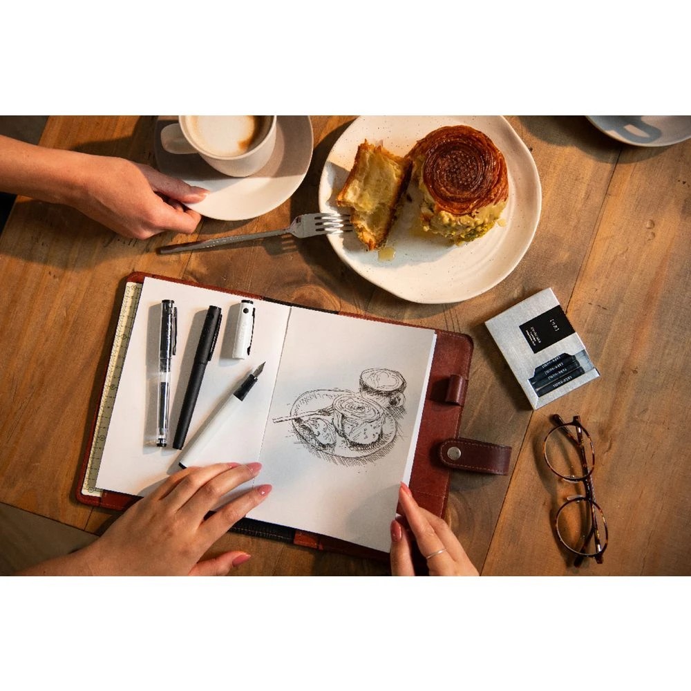 6 PILOT Explorer Fountain Pen Fine Clear, 6 of 6