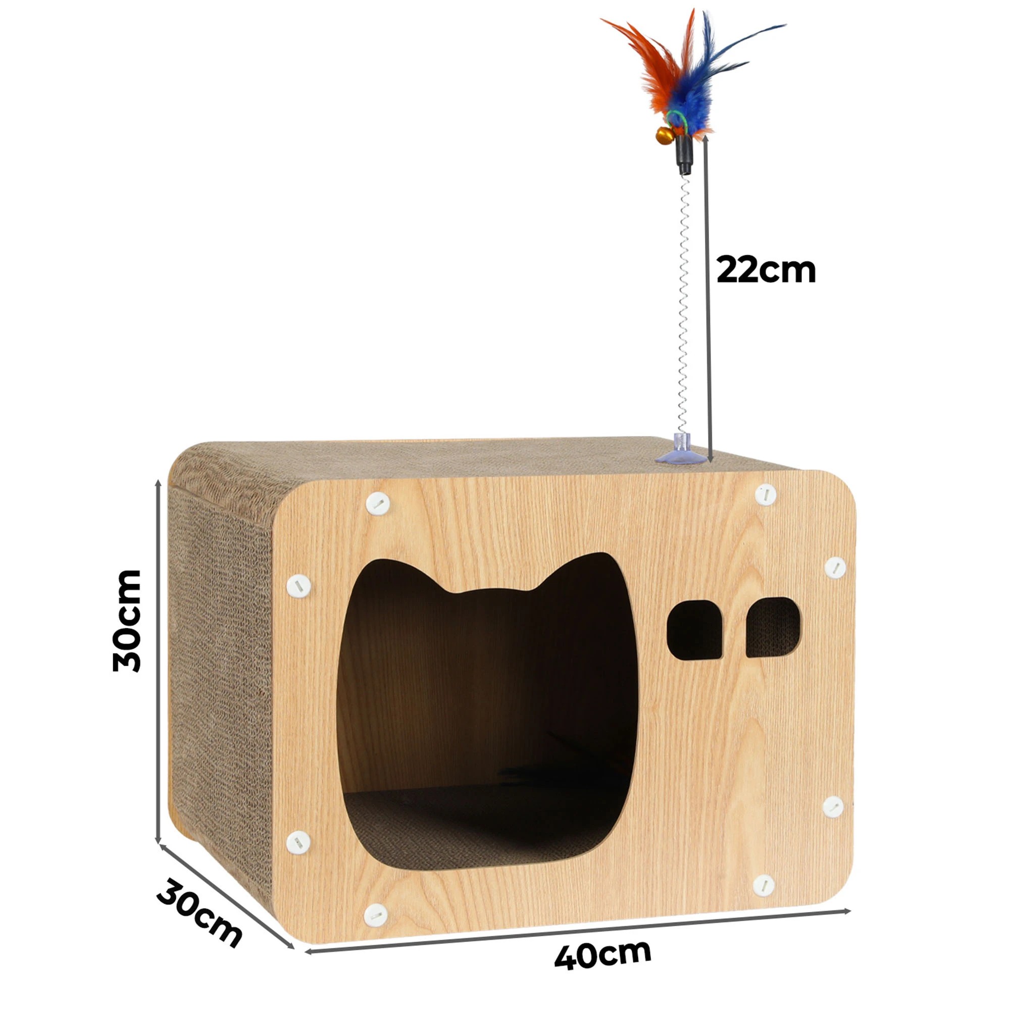 3 Pawz Cat Scratcher Board, 3 of 9