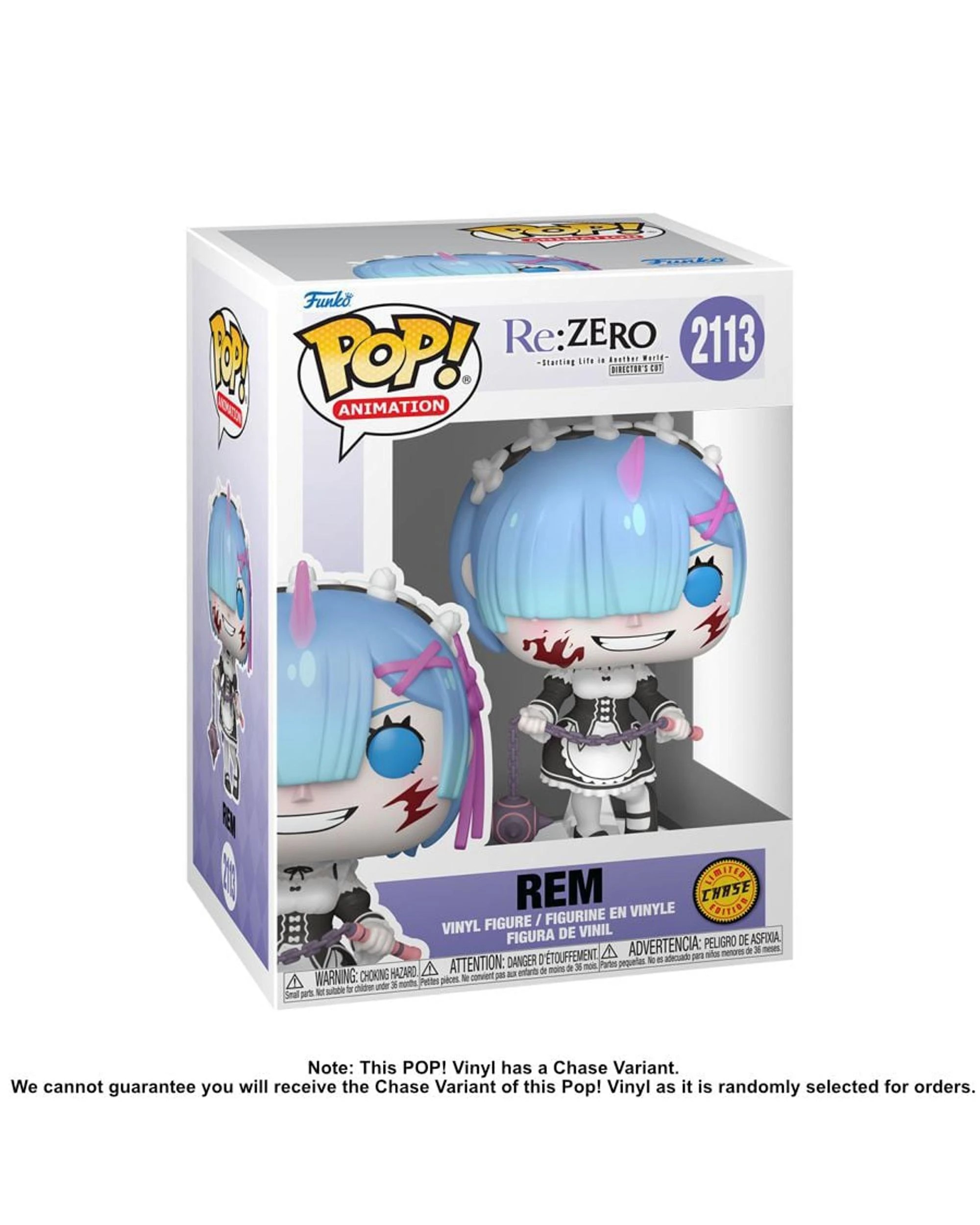 6 Re:Zero Starting Life in Another World Rem Funko POP! Vinyl, 6 of 6