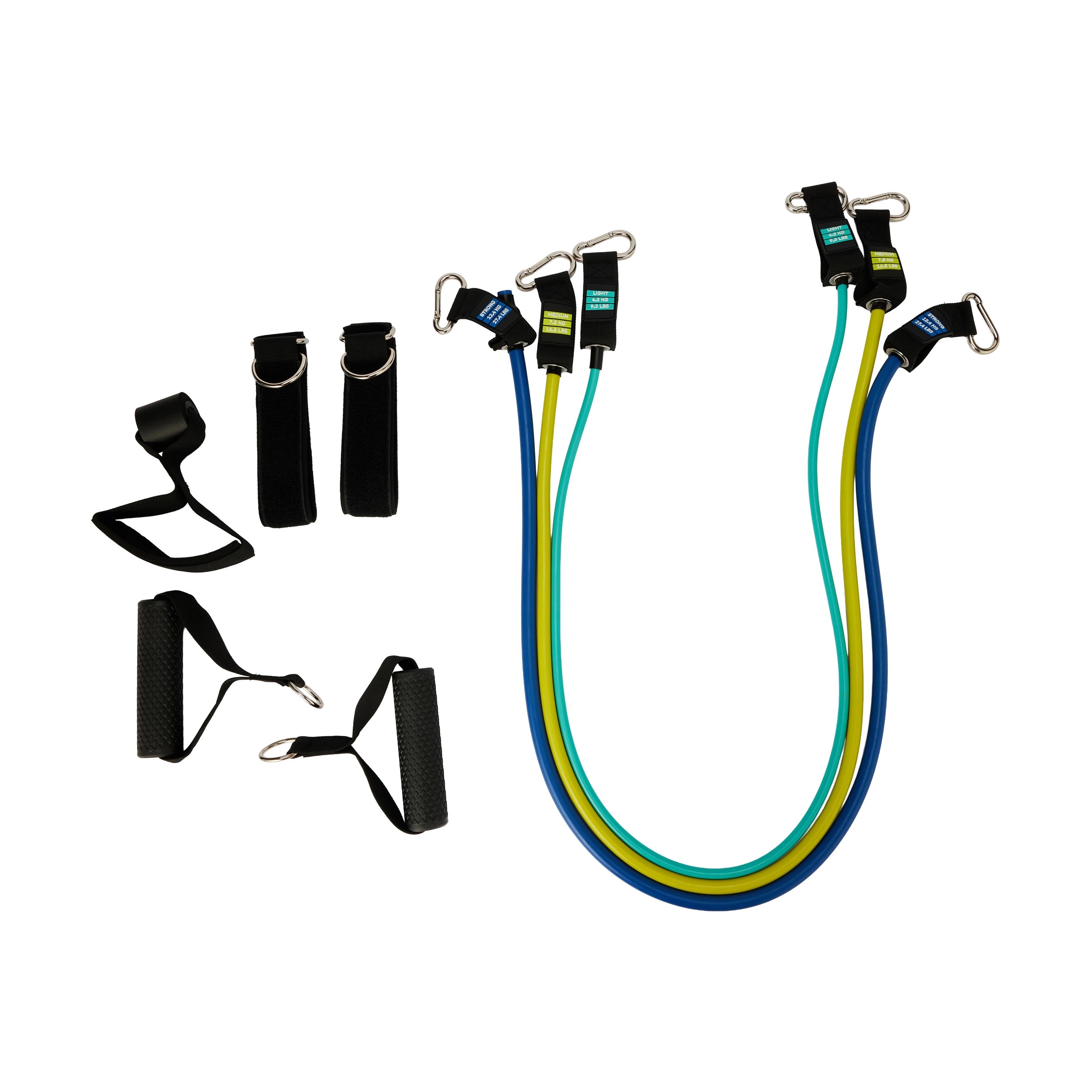 1 9 Piece Resistance Tube Set, 1 of 6