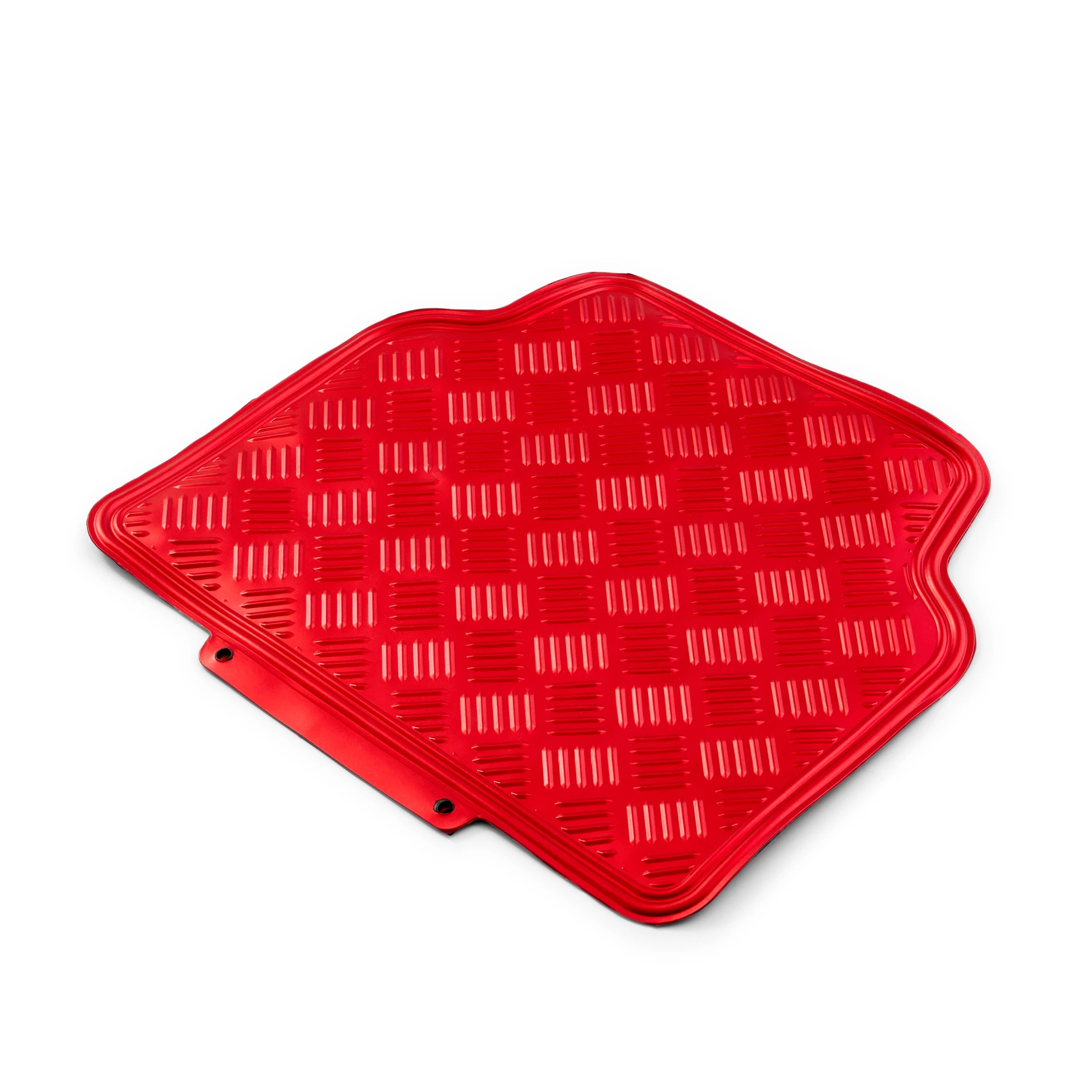 6 4 Pack Metallic Floor Mats - Red, 6 of 9
