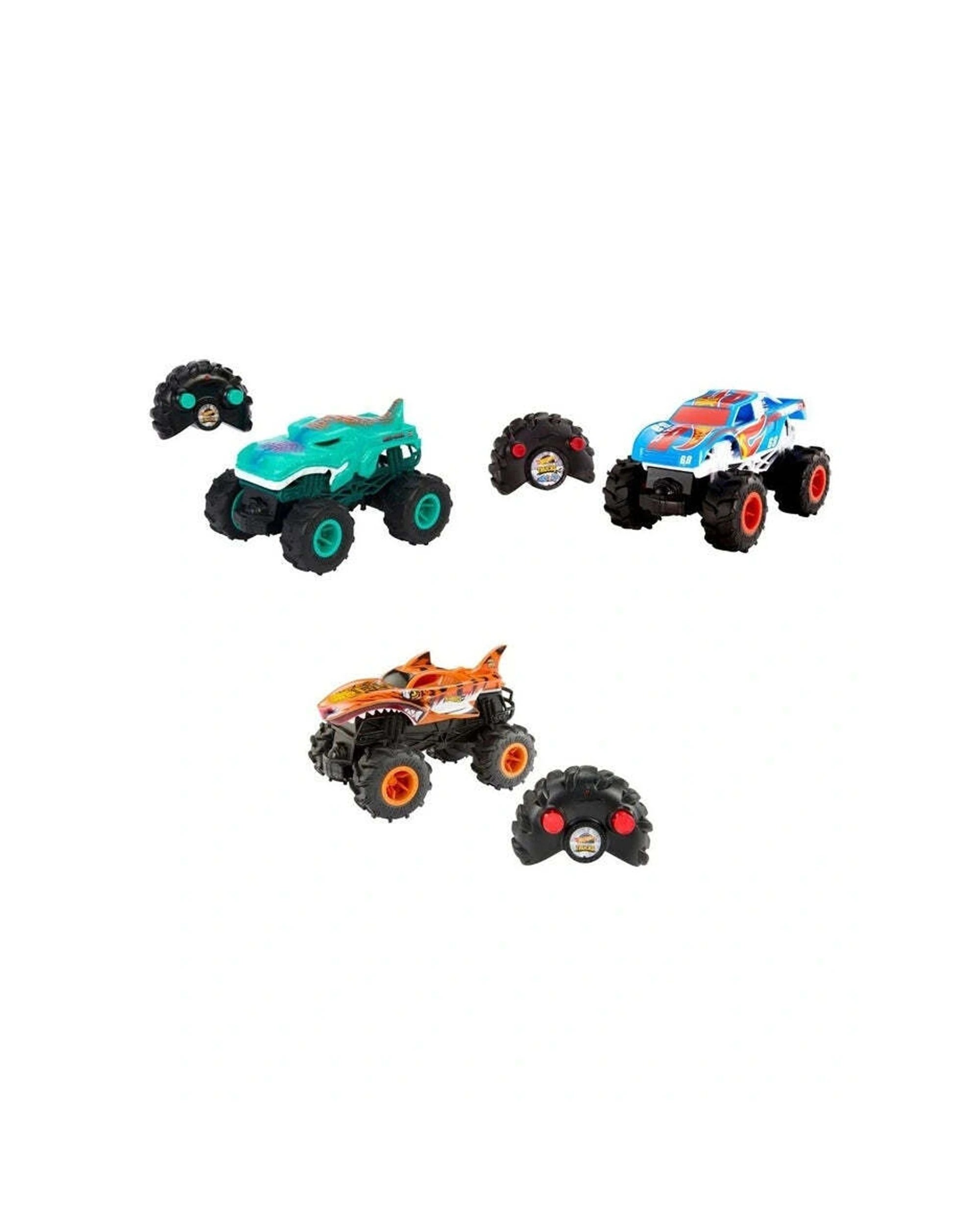 2 Hot Wheels Dune Monster Racing Car Kids Toy Vehicle Remote Control - Multi, 2 of 5